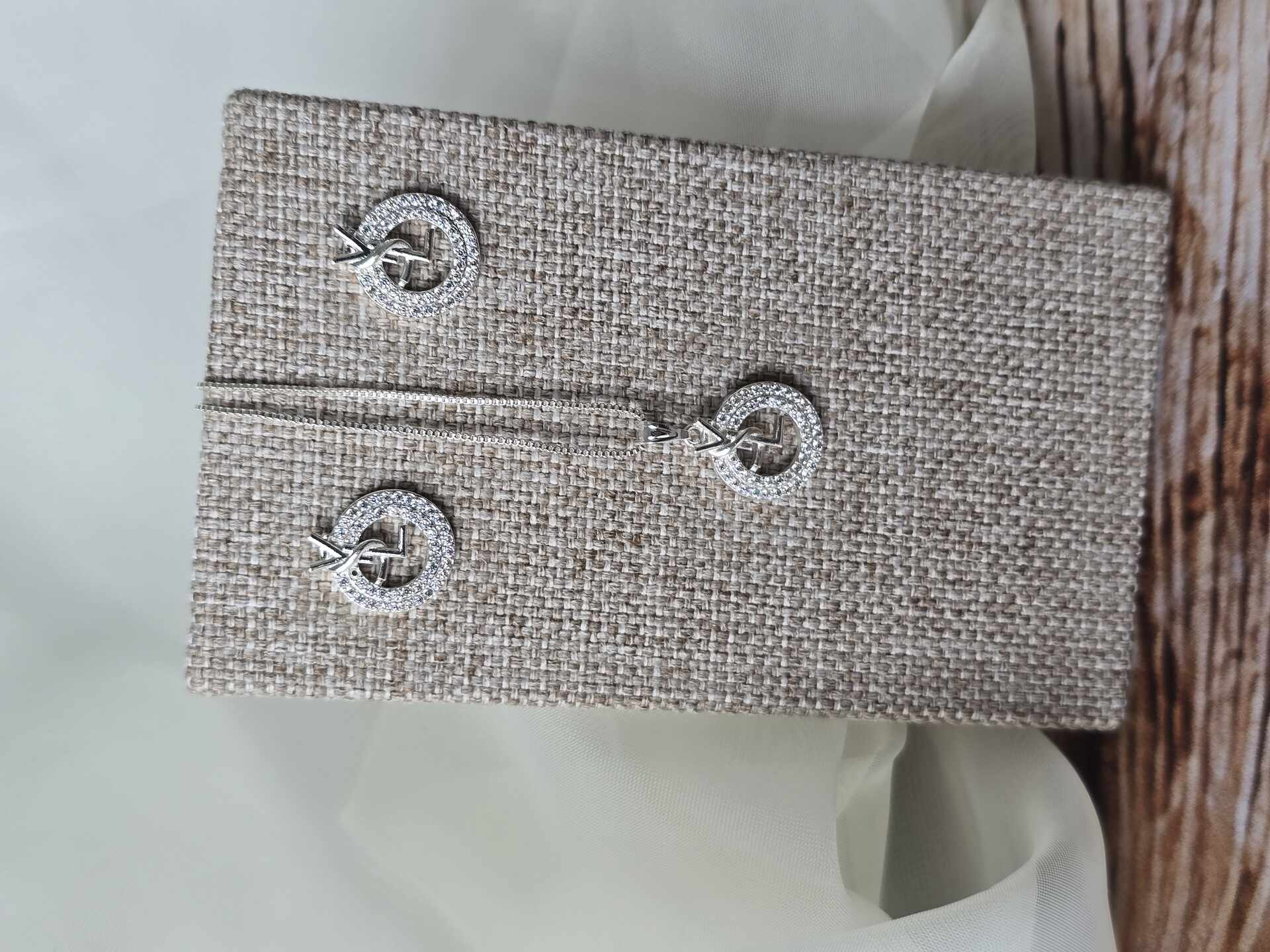 CON3737S - Conjunto Prata Semijoia