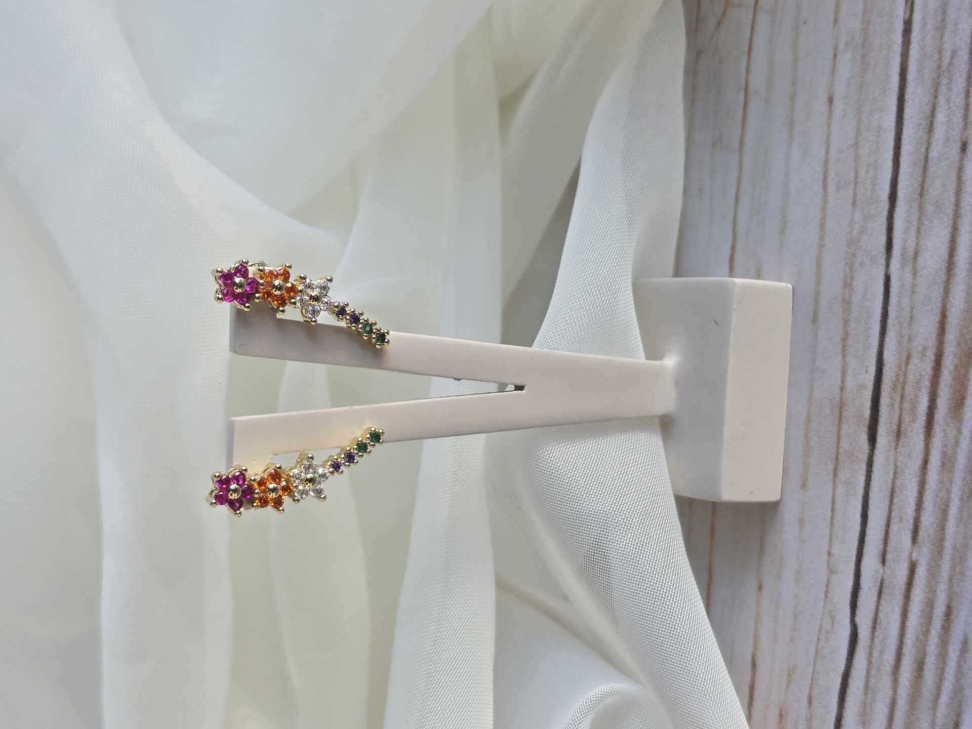 BRI3479G - Brinco Ouro Semijoia