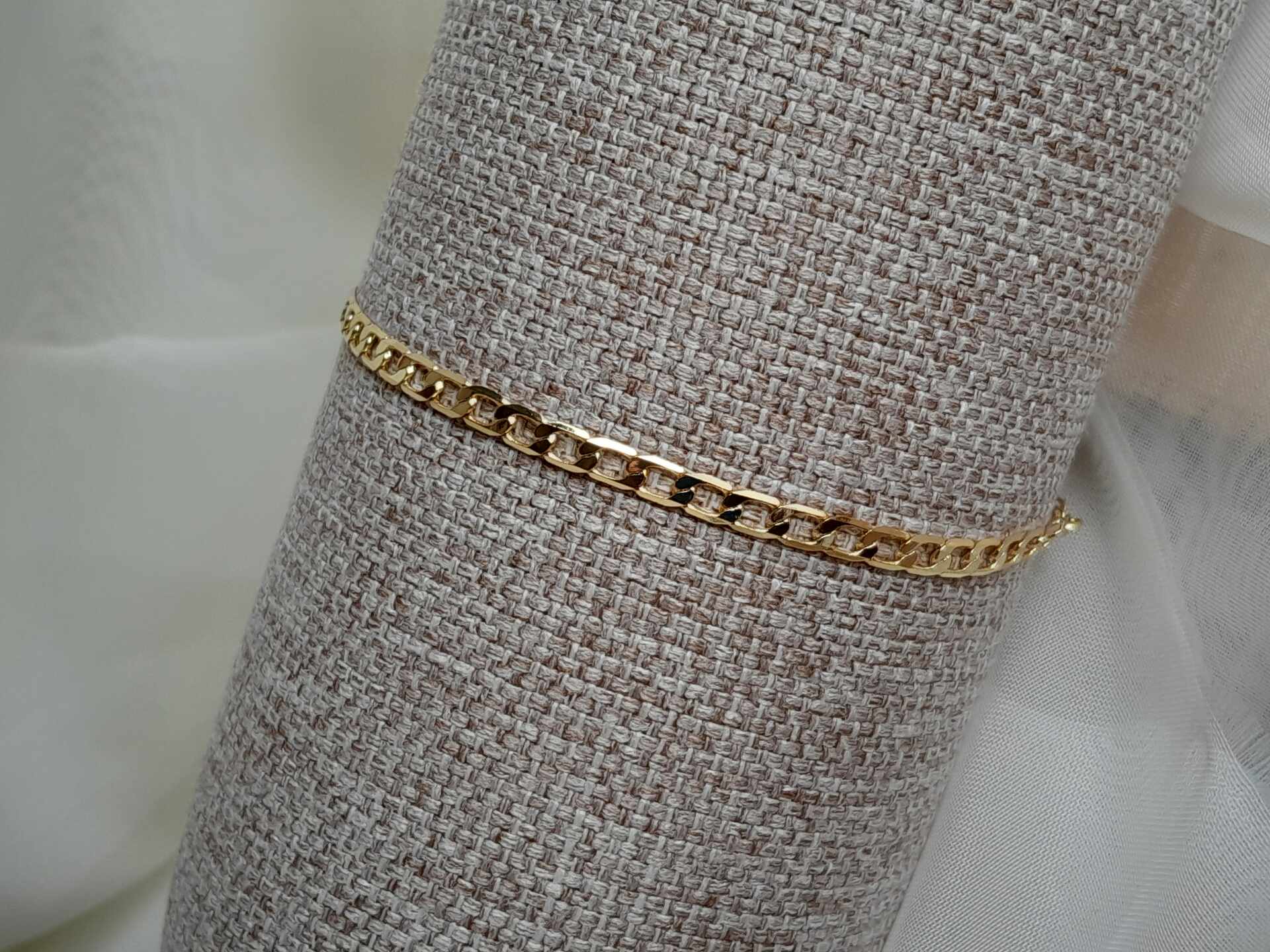 PUL3264G - Pulseira Ouro Semijoia