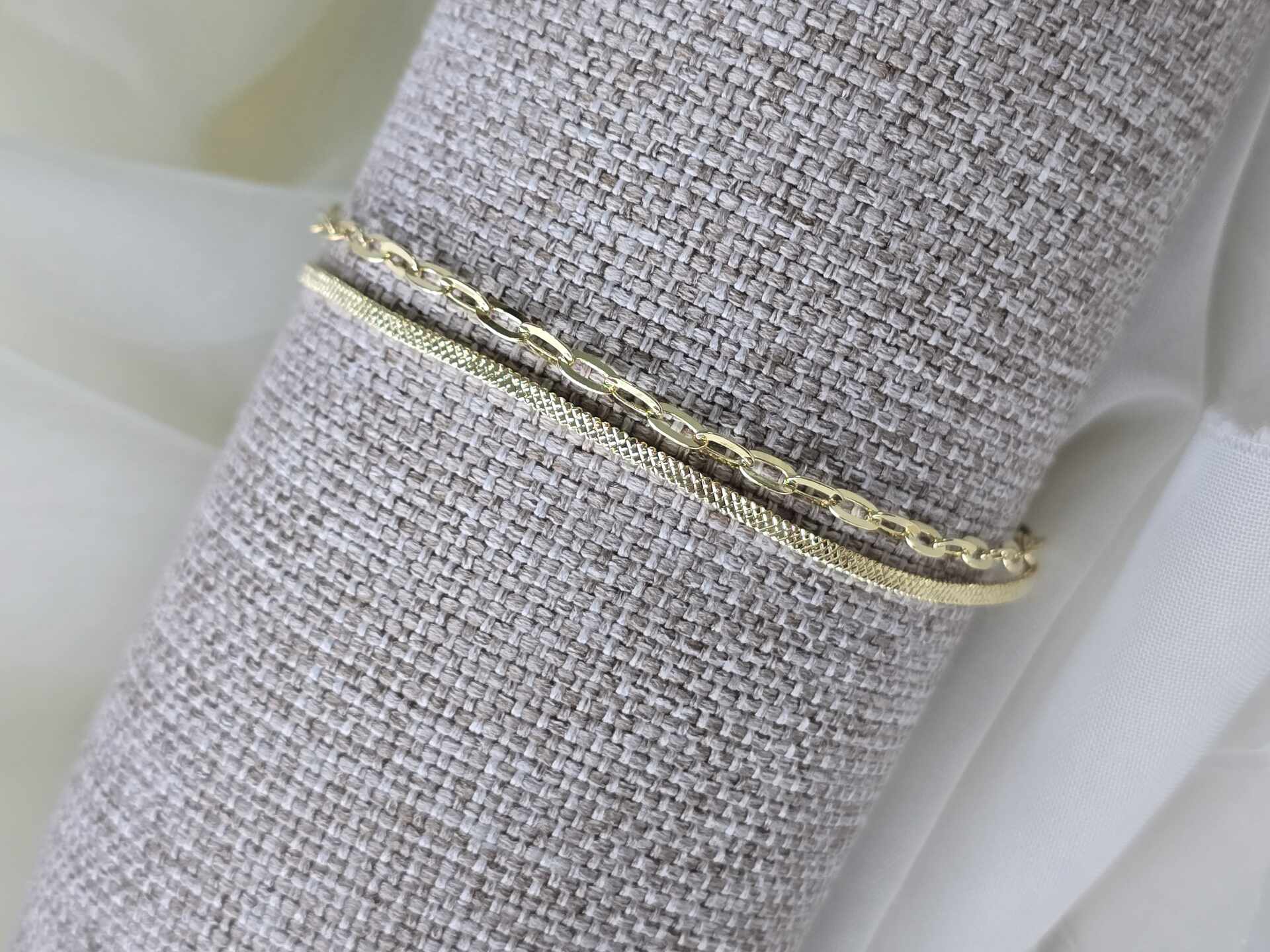 PUL3464G - Pulseira Ouro Semijoia