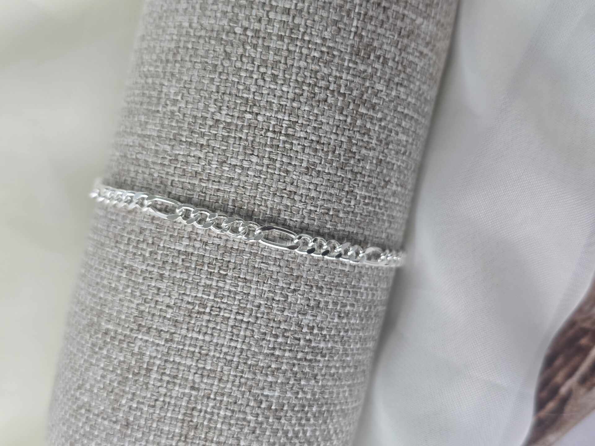 PUL3691S - Pulseira Prata Semijoia