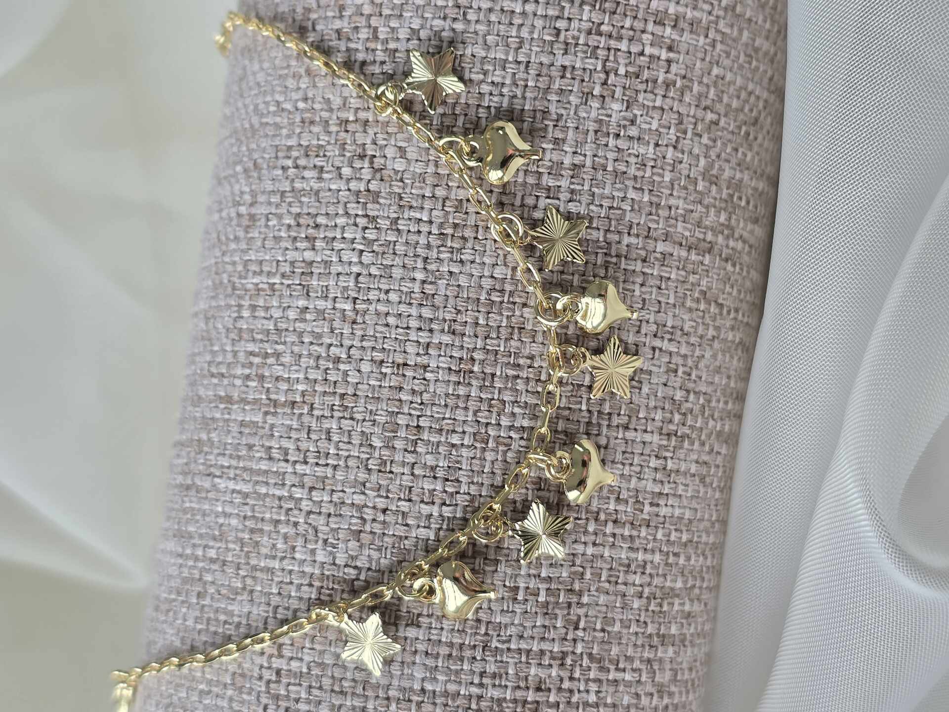 PUL3341G - Pulseira Ouro Semijoia