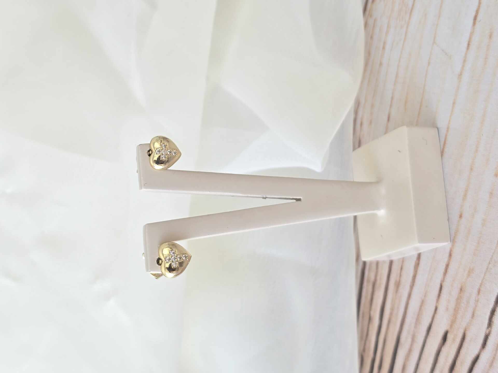 BRI3461G - Brinco Ouro Semijoia