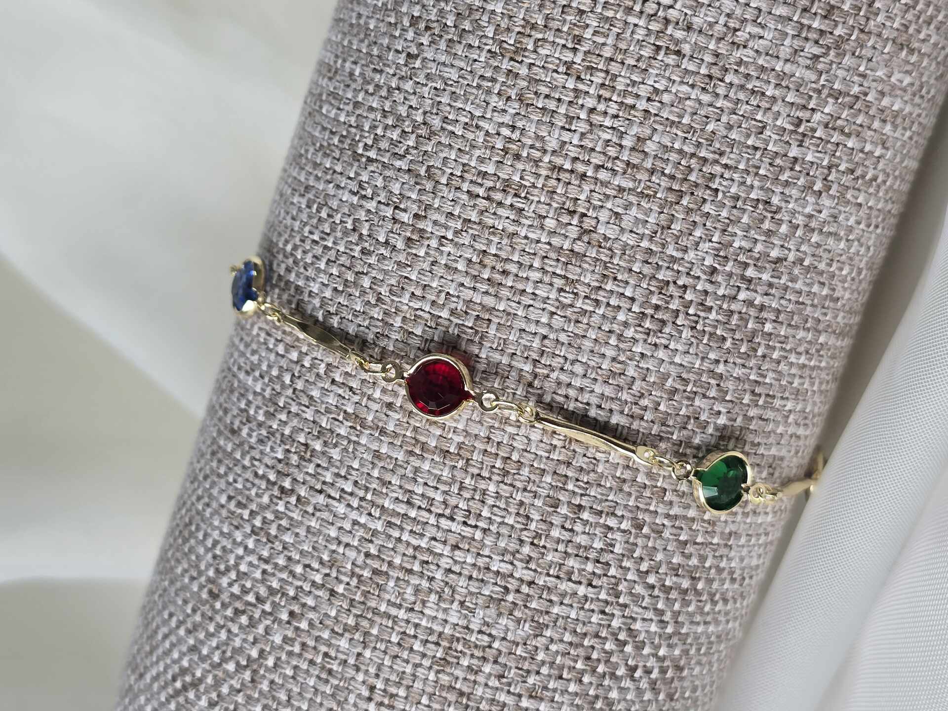 PUL3325G - Pulseira Ouro Semijoia