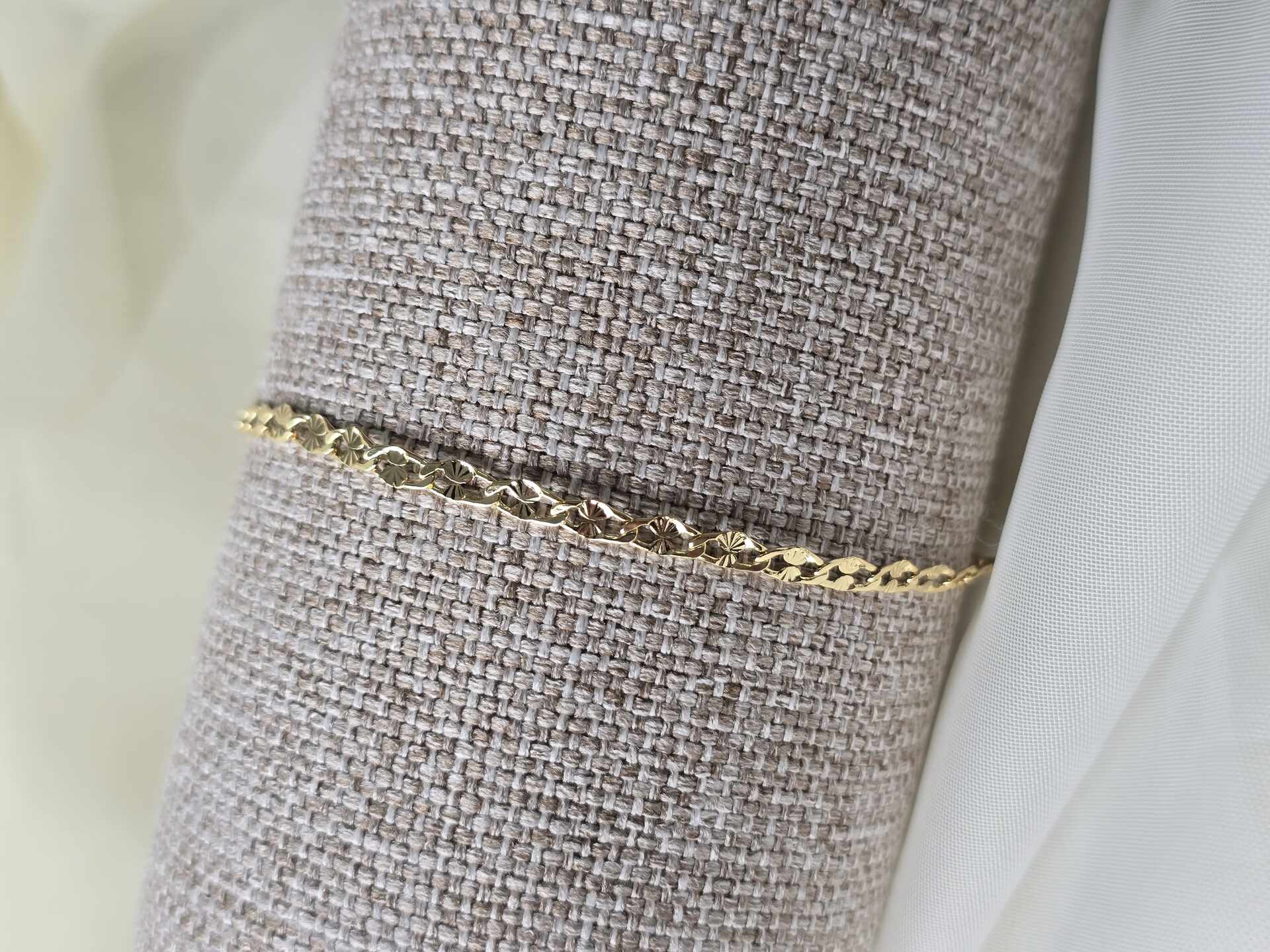 PUL3320G - Pulseira Ouro Semijoia