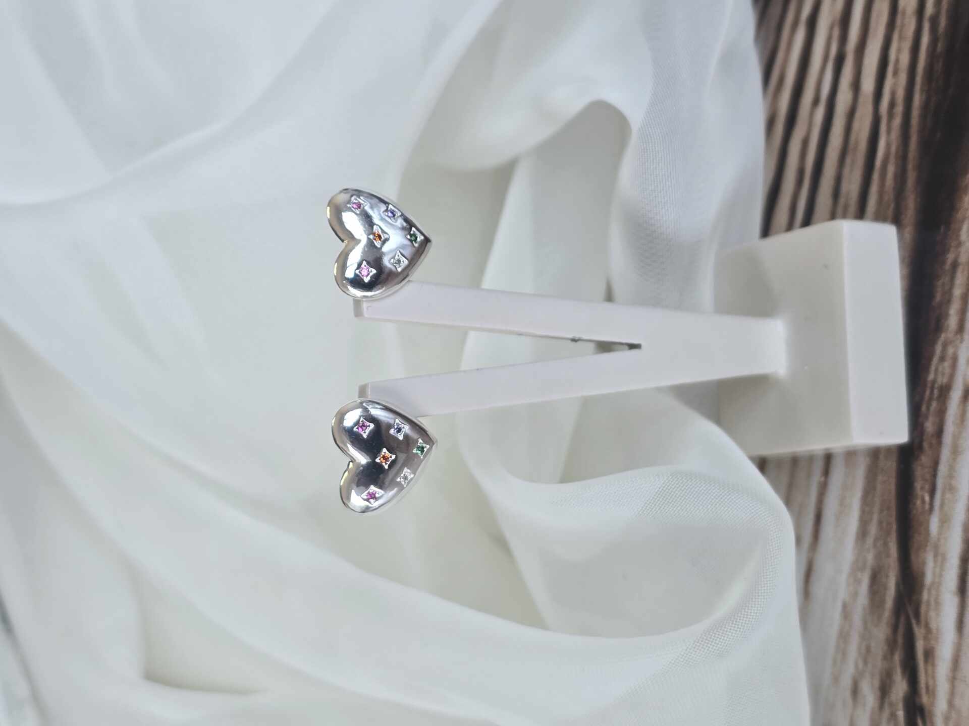 BRI3533S - Brinco Prata Semijoia