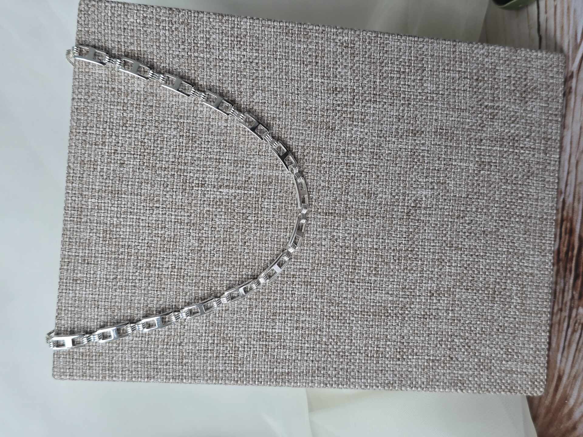 CHO3378S - Colar Prata Semijoia