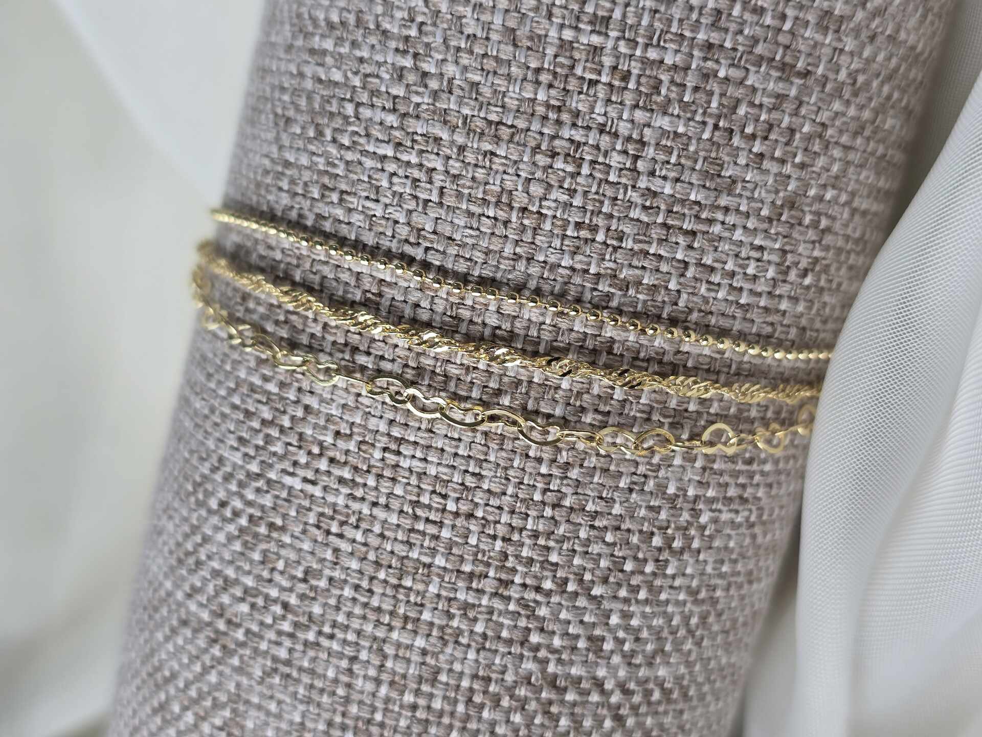 PUL3340G - Pulseira Ouro Semijoia