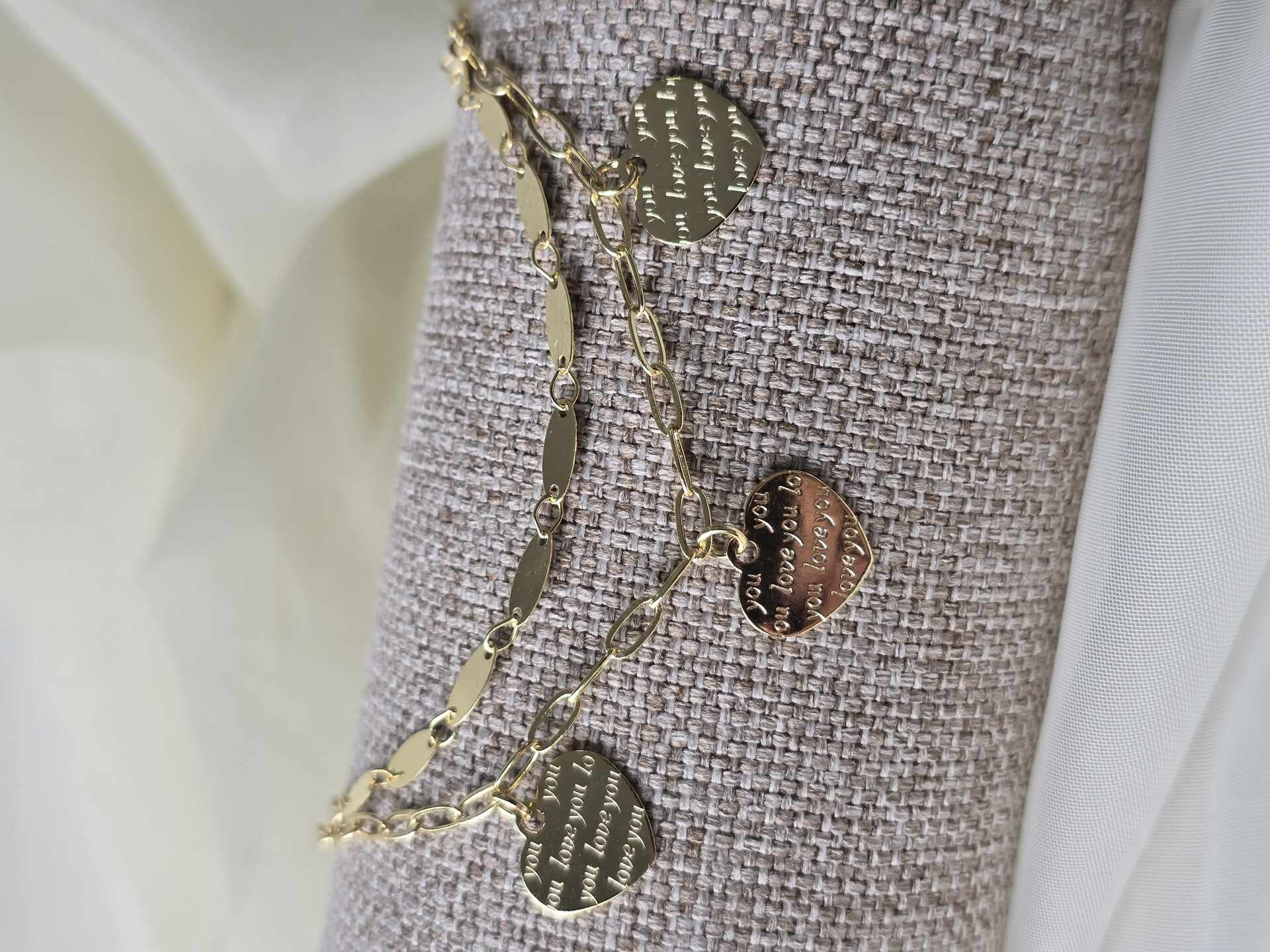 PUL3314G - Pulseira Ouro Semijoia