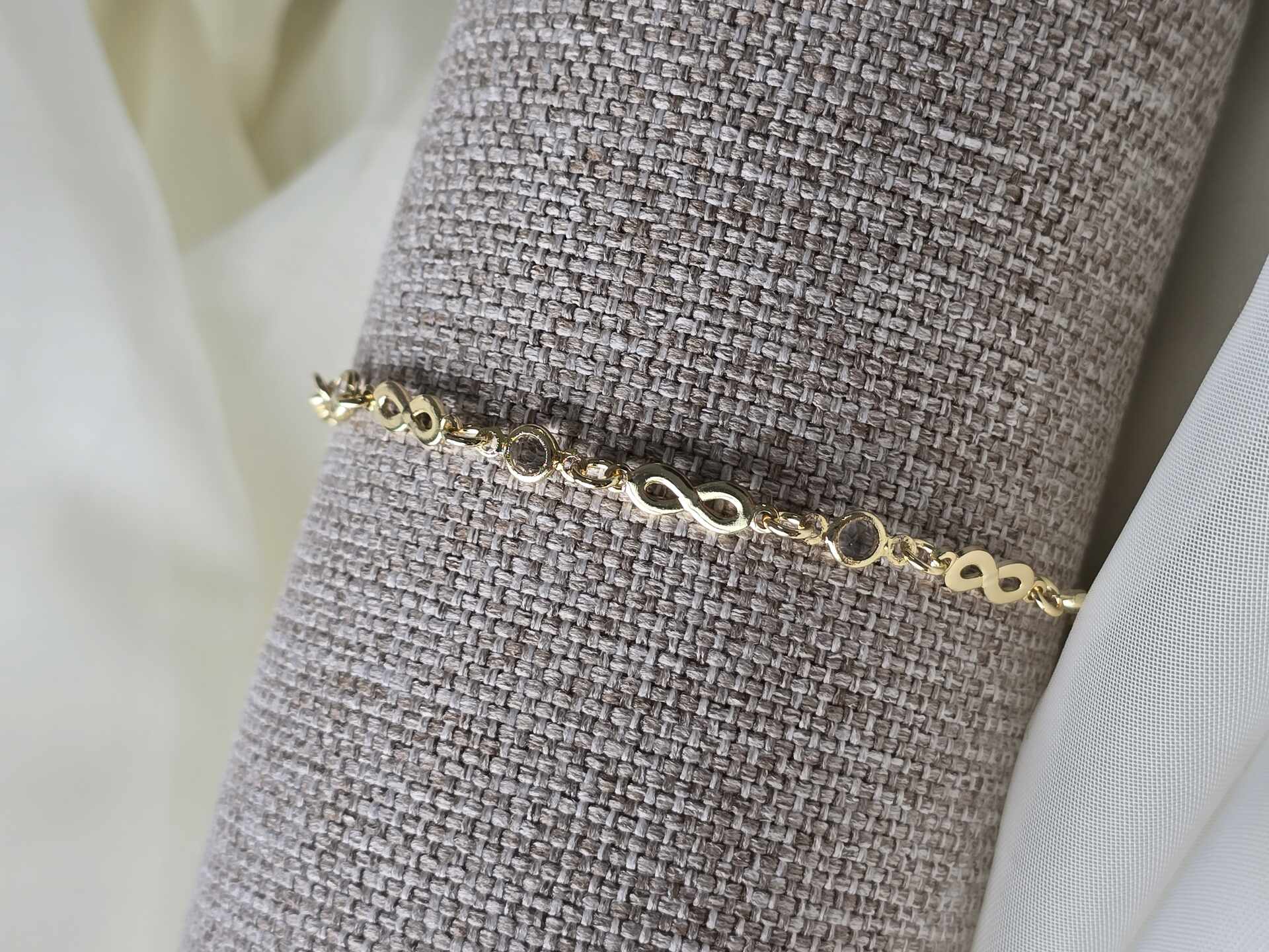 PUL3676G - Pulseira Ouro Semijoia