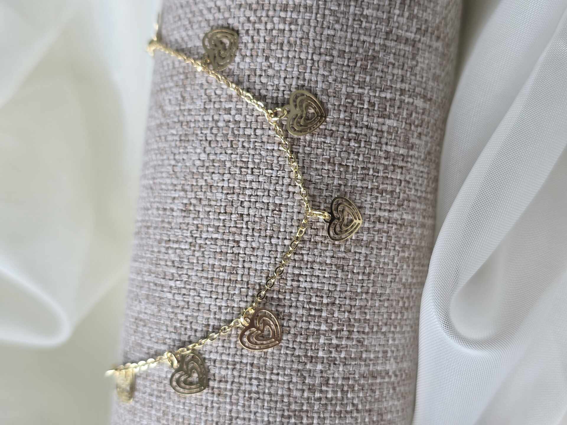 PUL3318G - Pulseira Ouro Semijoia