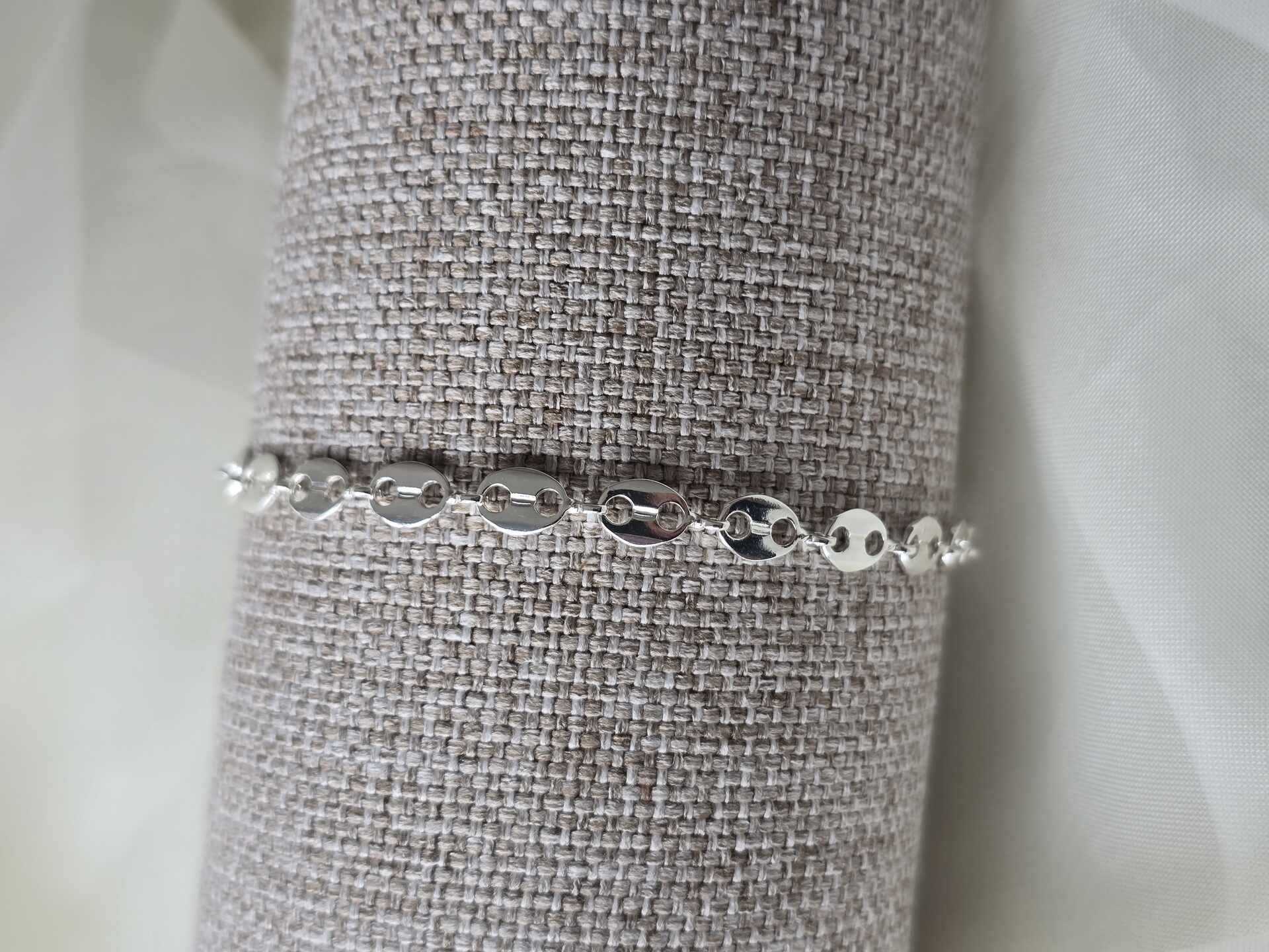 PUL3725S - Pulseira Prata Semijoia