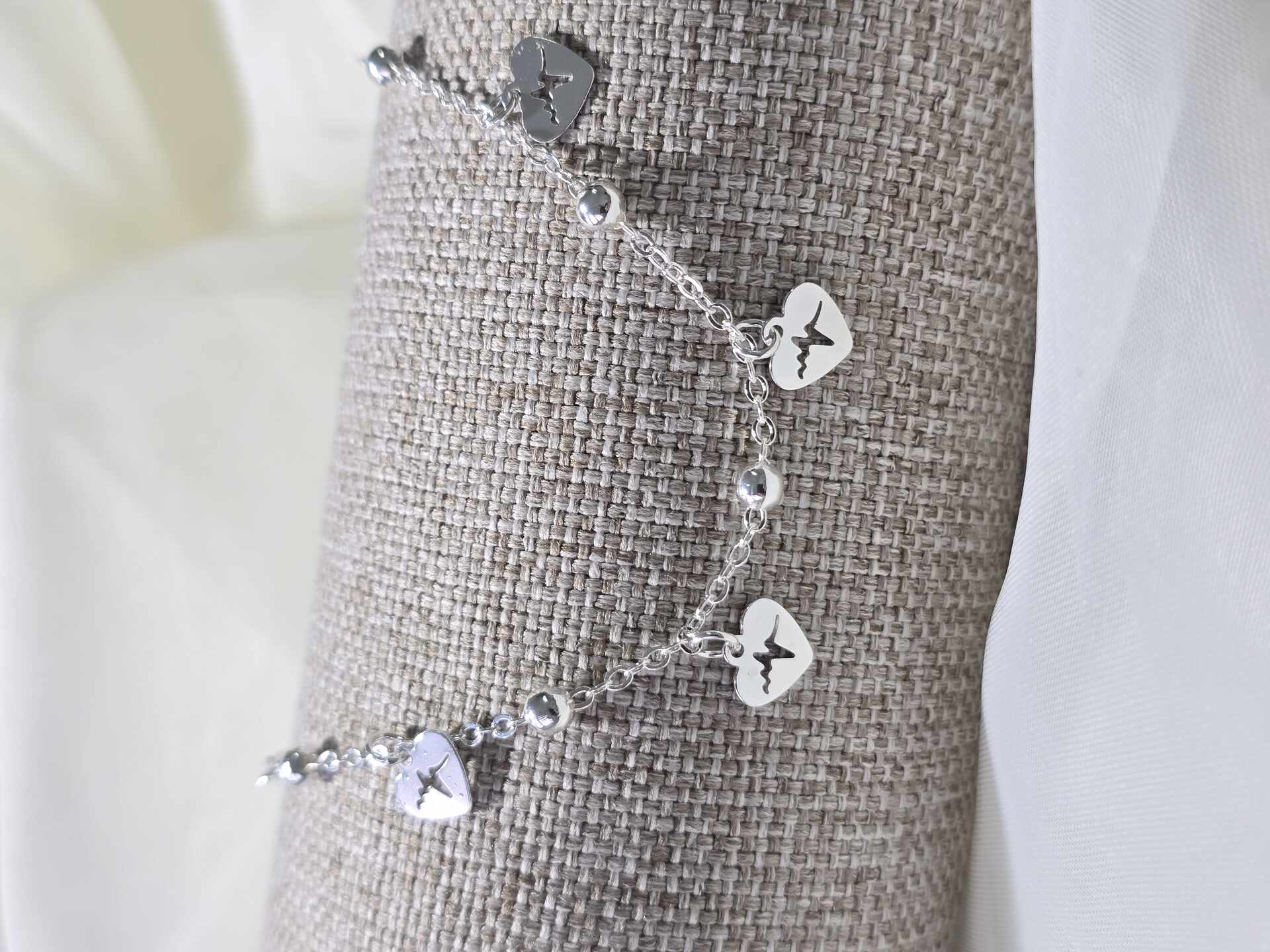 PUL3690S - Pulseira Prata Semijoia