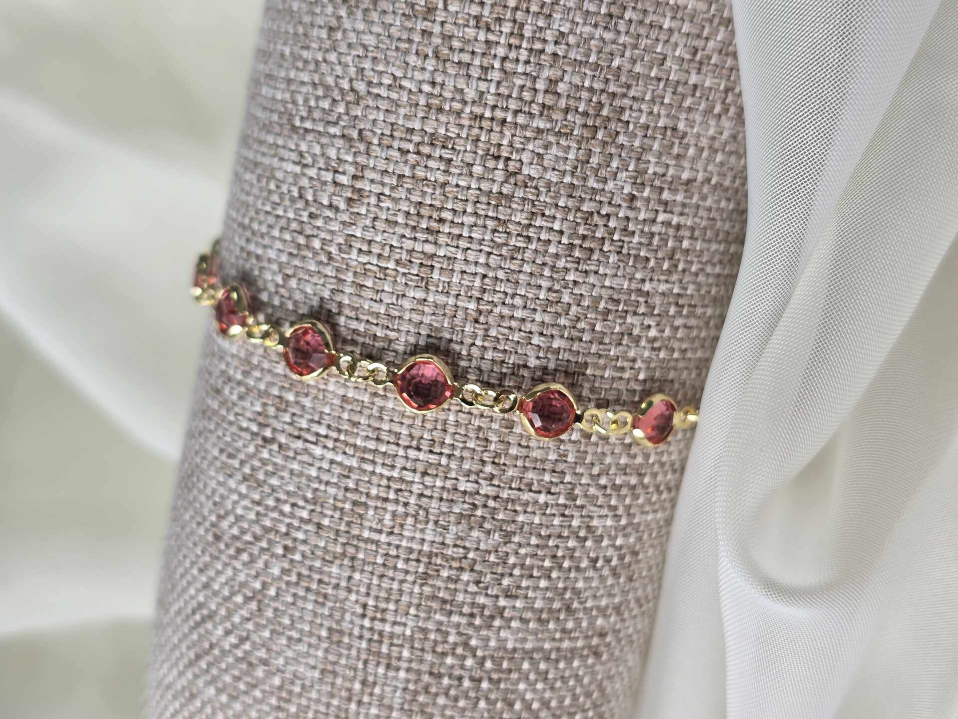 PUL3332G - Pulseira Ouro Semijoia