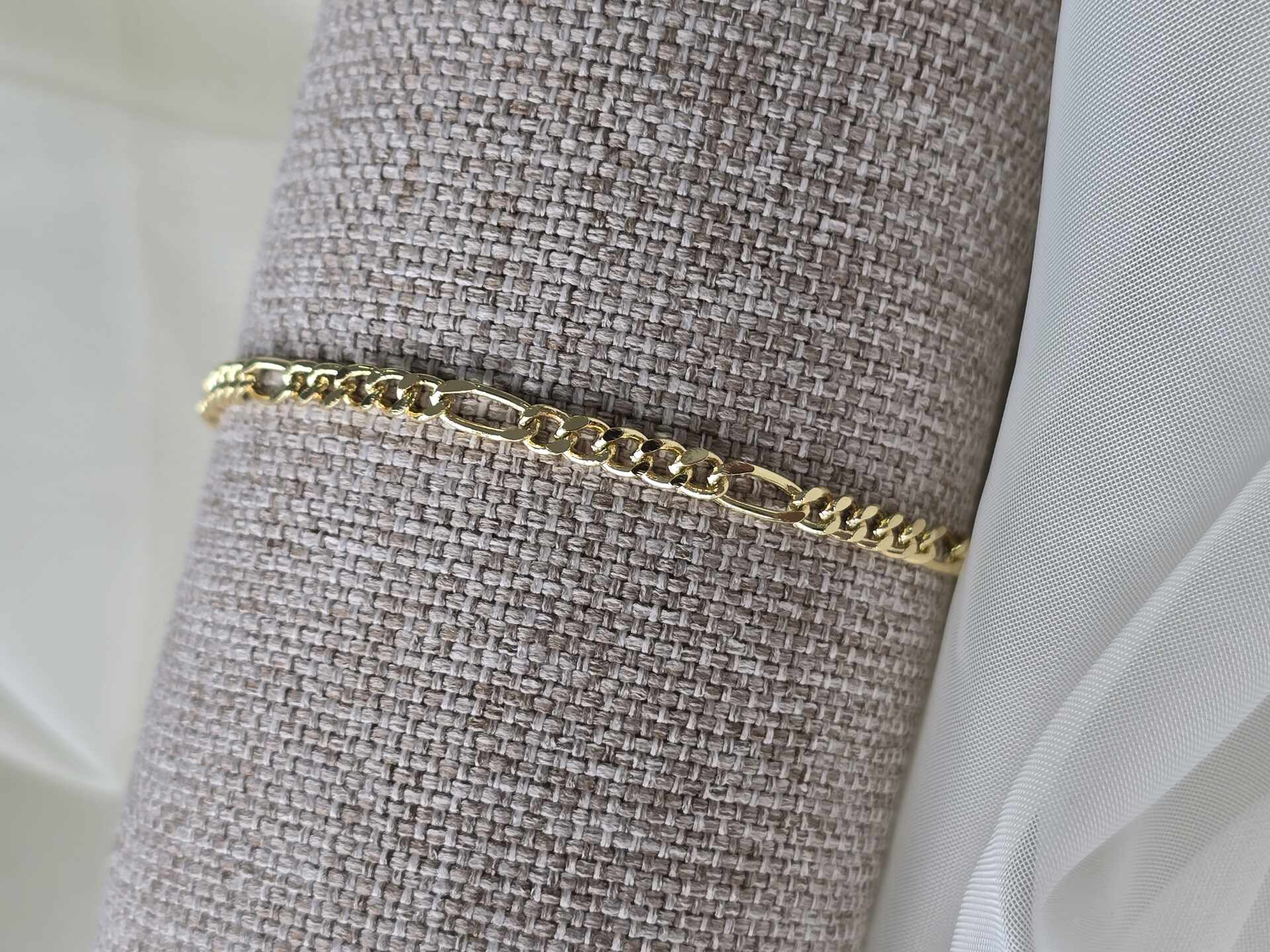 PUL3328G - Pulseira Ouro Semijoia