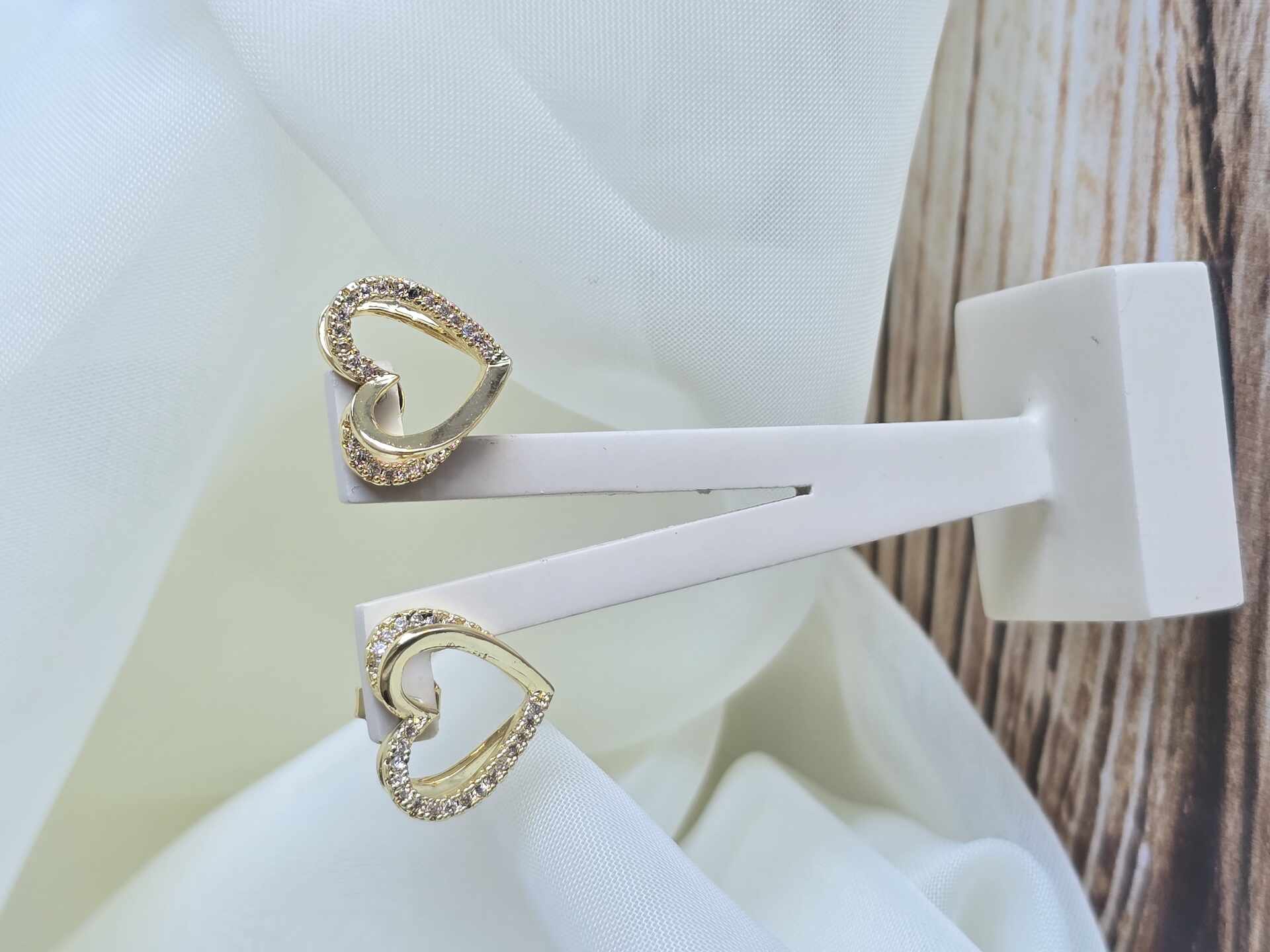 BRI3472G - Brinco Ouro Semijoia