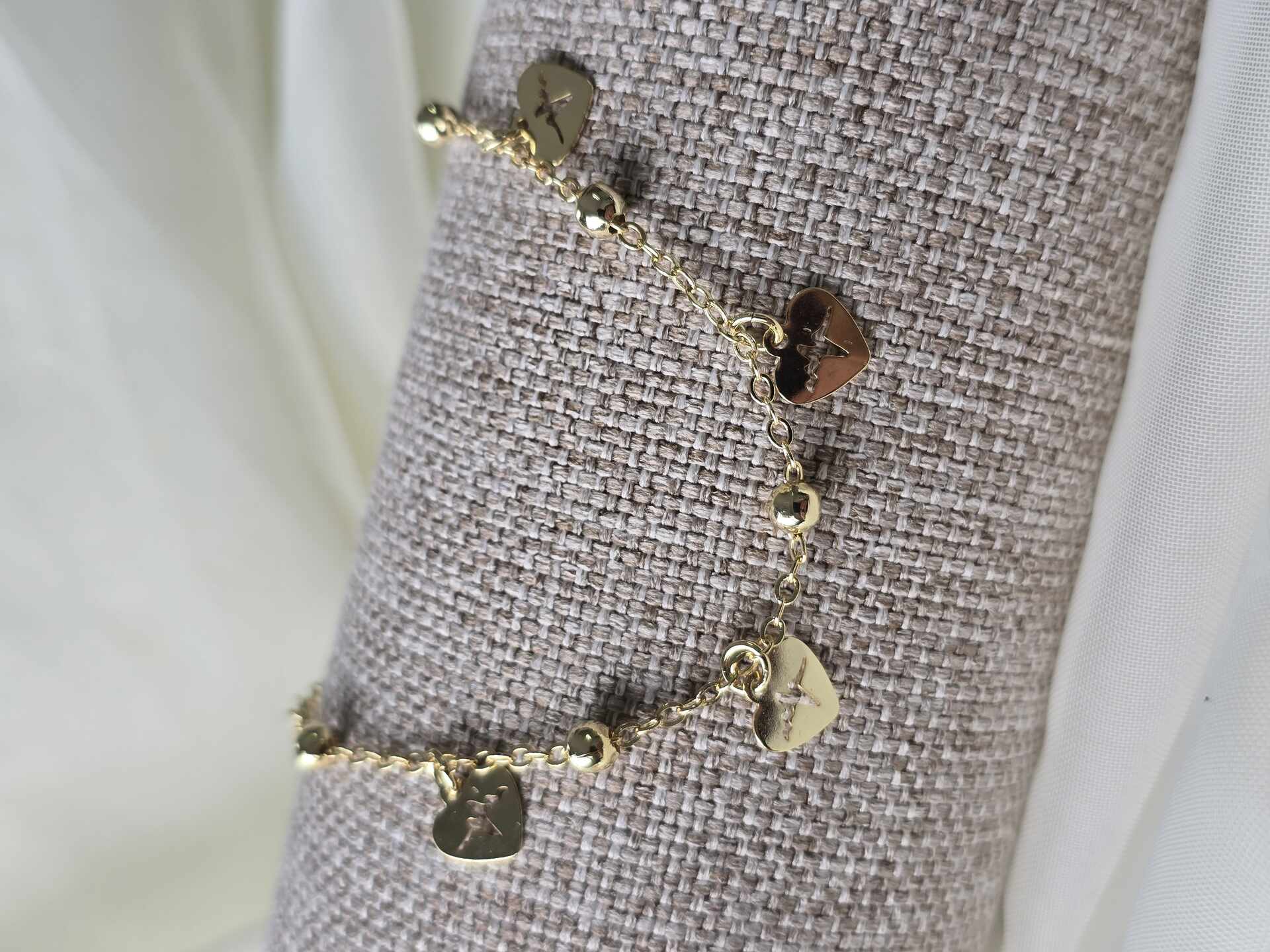 PUL3265G - Pulseira Ouro Semijoia