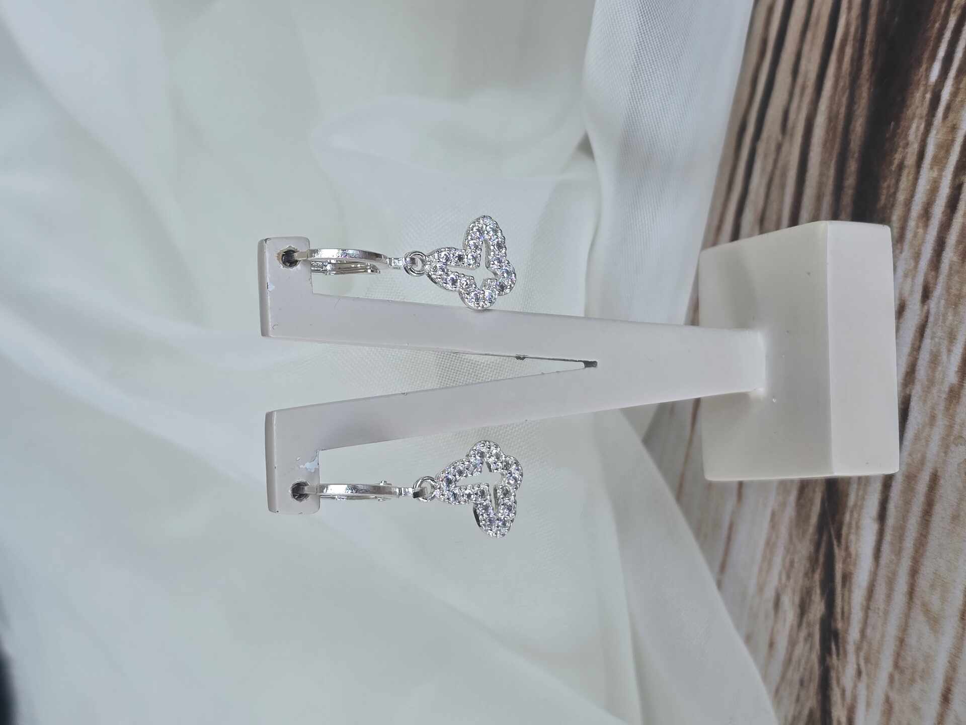 BRI3515S - Brinco Prata Semijoia