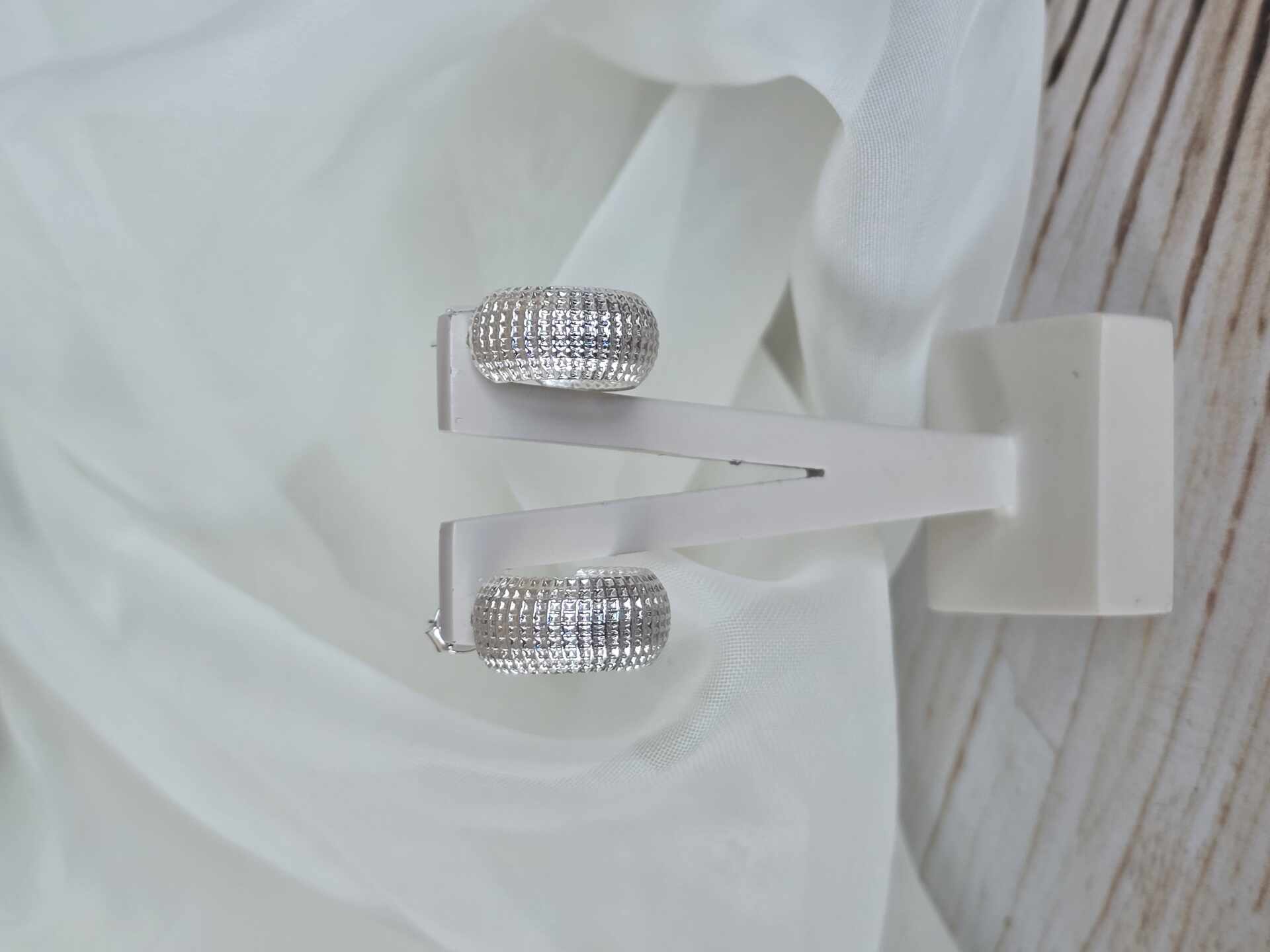 BRI3230S - Brinco Prata Semijoia