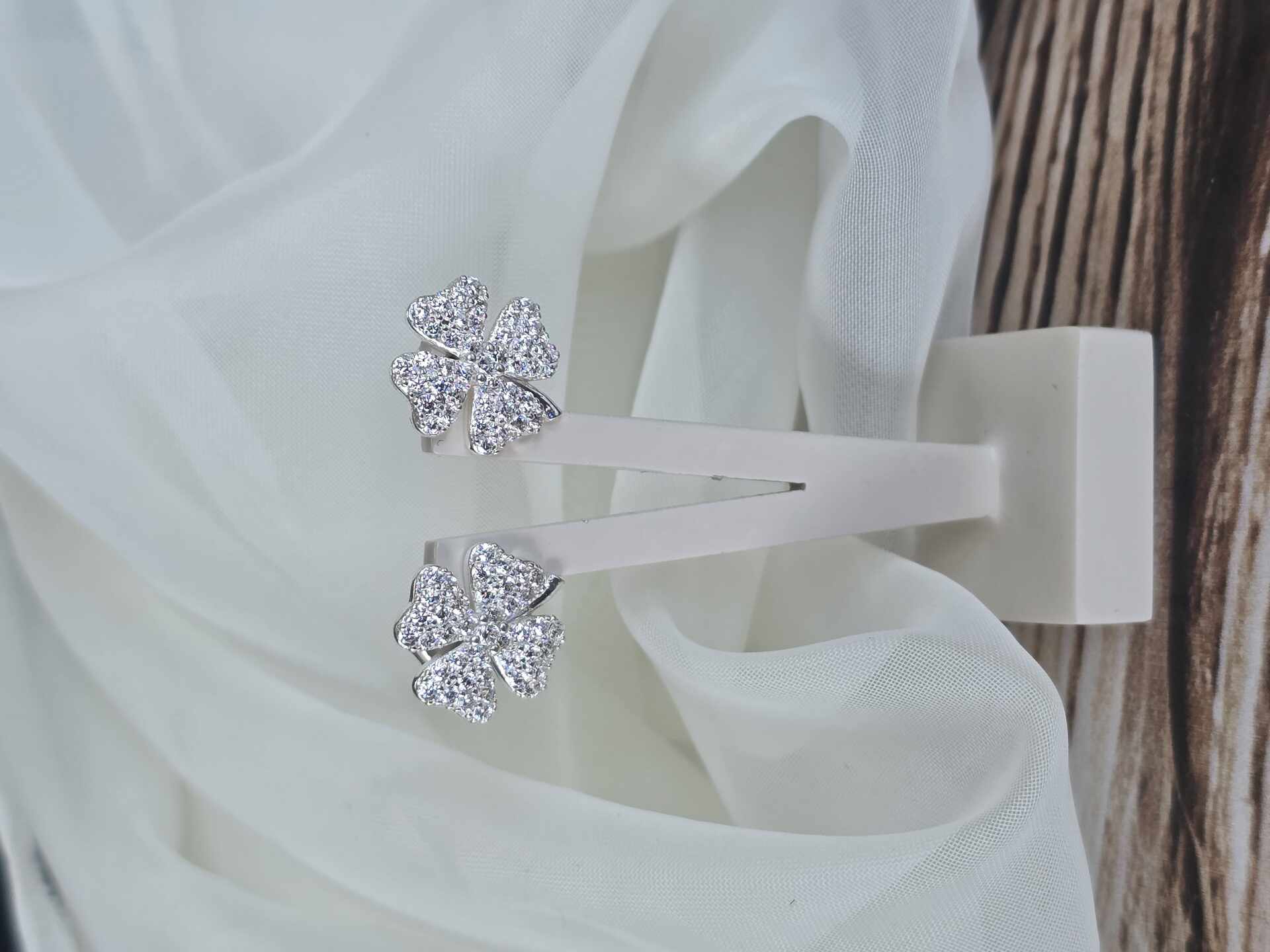 BRI3527S - Brinco Prata Semijoia