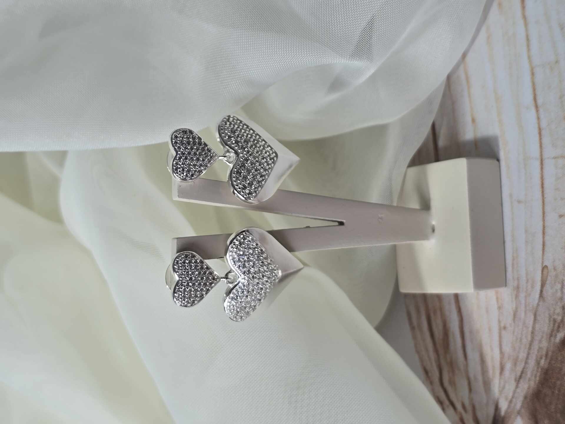 BRI3733S - Brinco Prata Semijoia