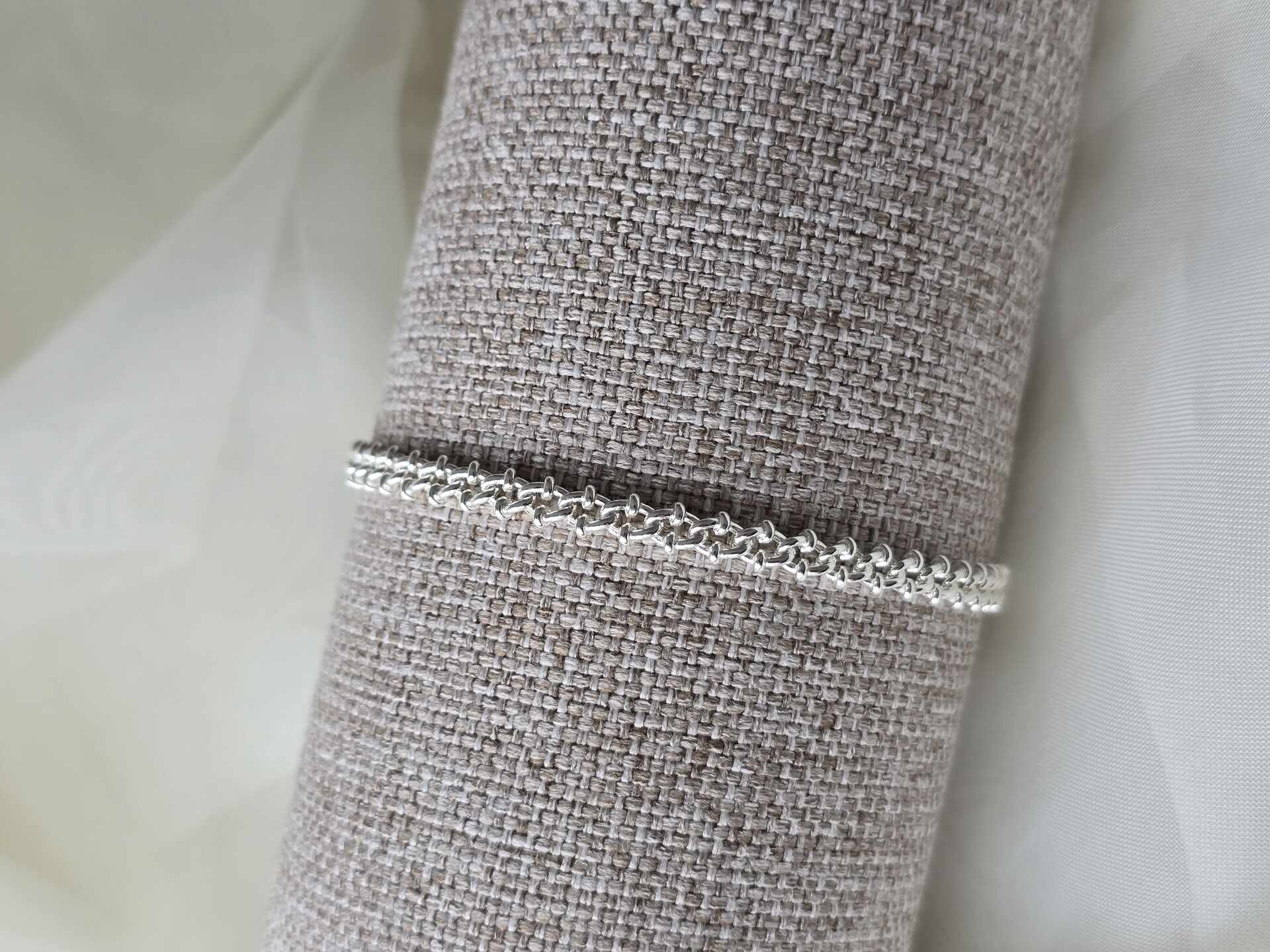 PUL3718S - Pulseira Prata Semijoia