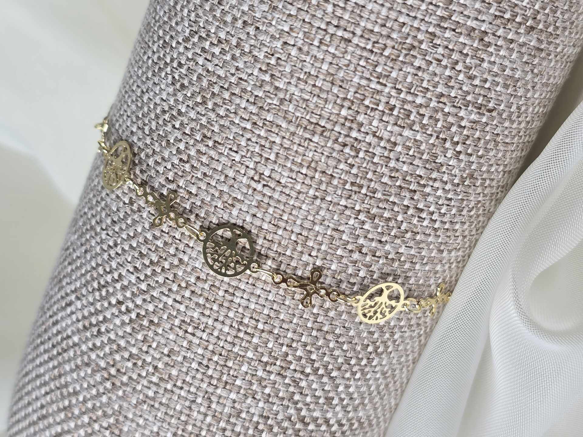 PUL3327G - Pulseira Ouro Semijoia