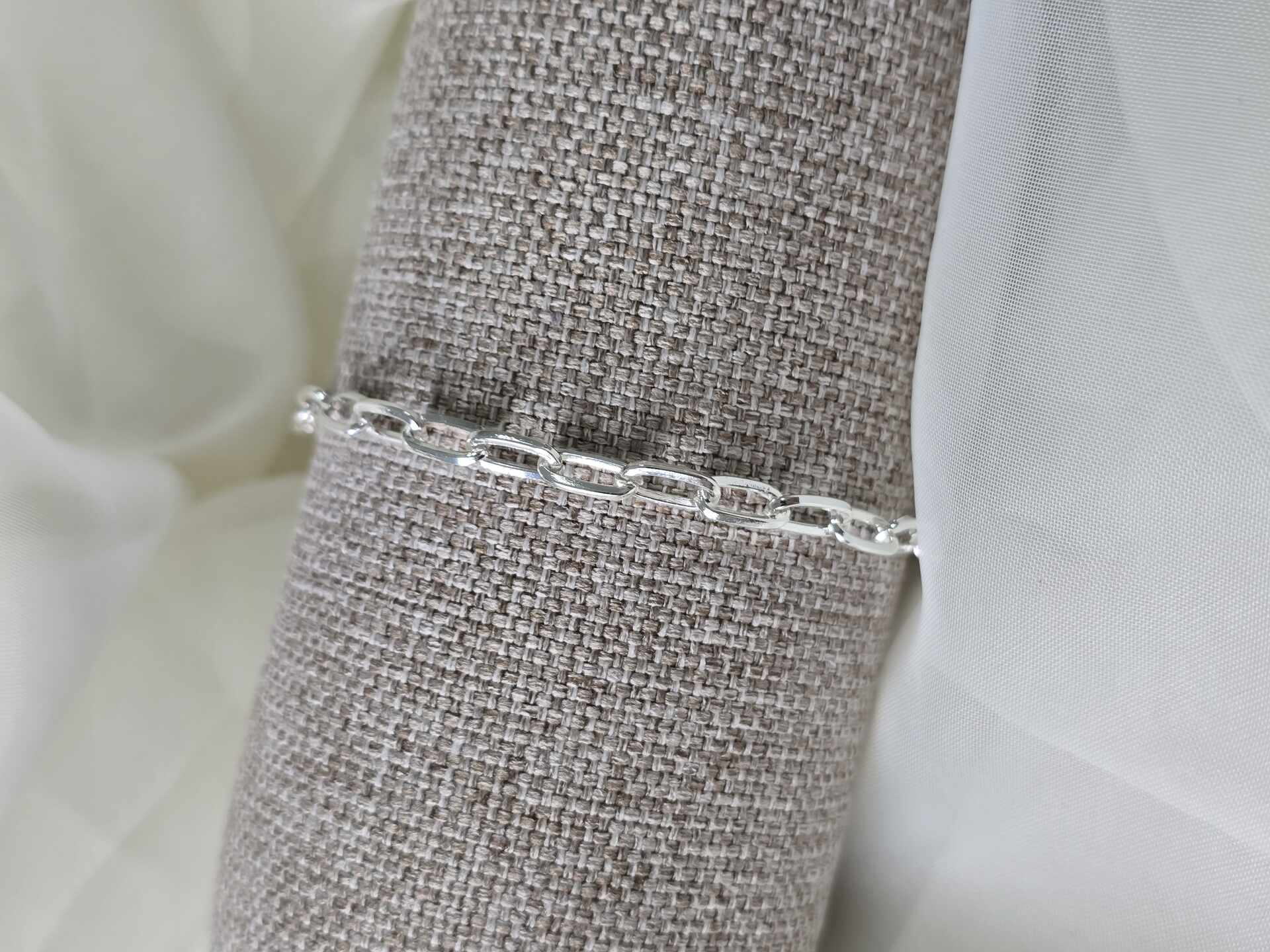 PUL3305S - Pulseira Prata Semijoia