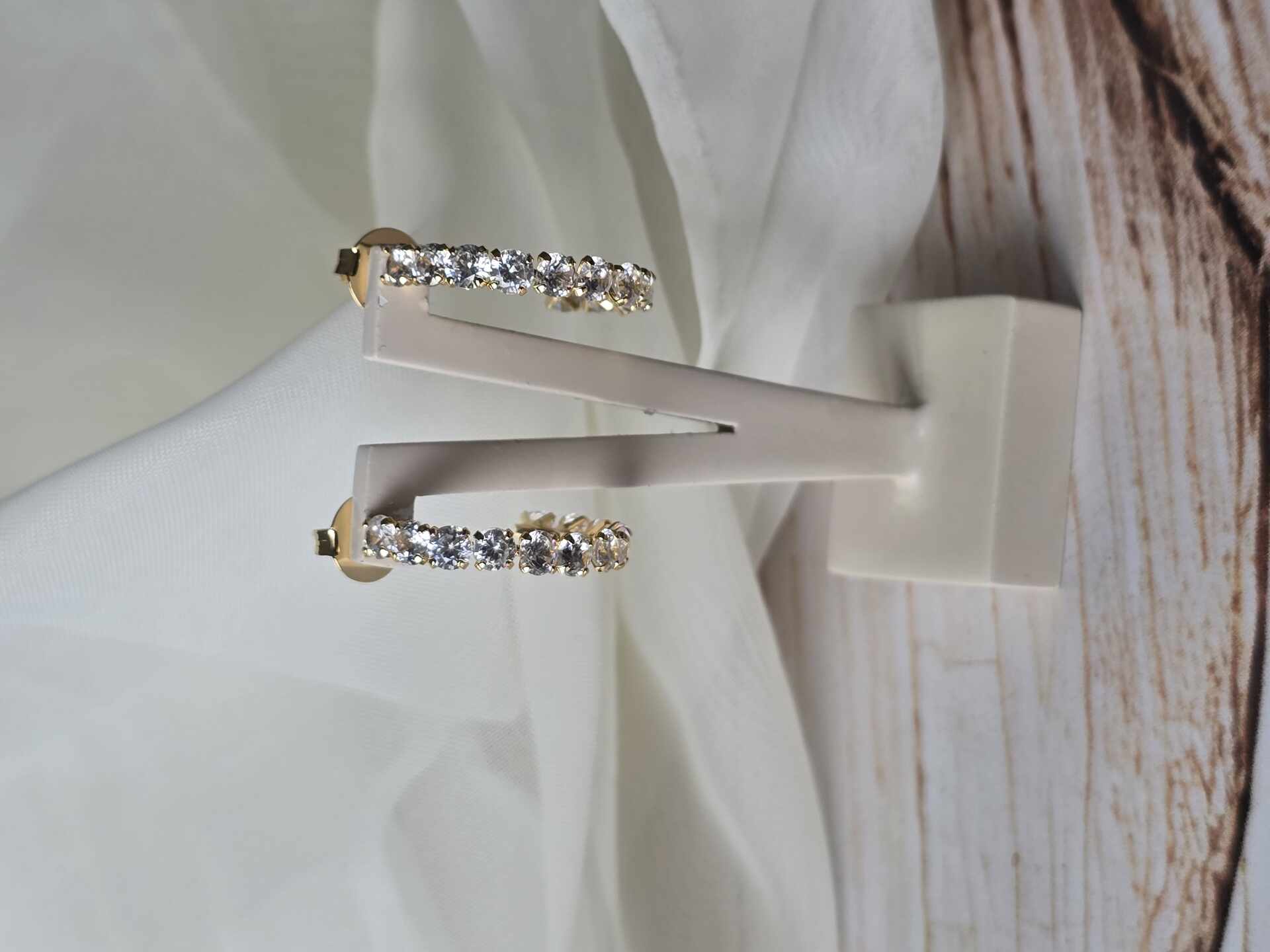 BR993G - Brinco Ouro Debora Semijoias