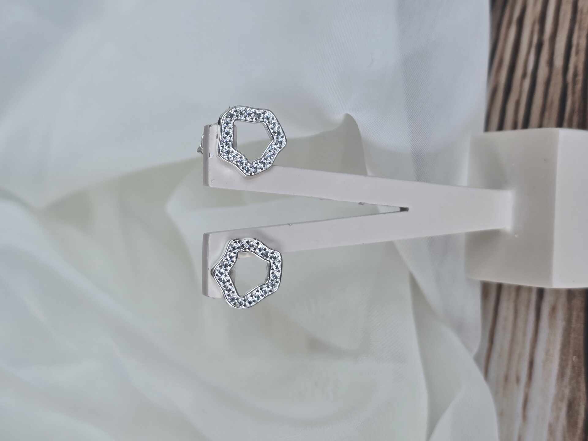 BRI3234S - Brinco Prata Semijoia