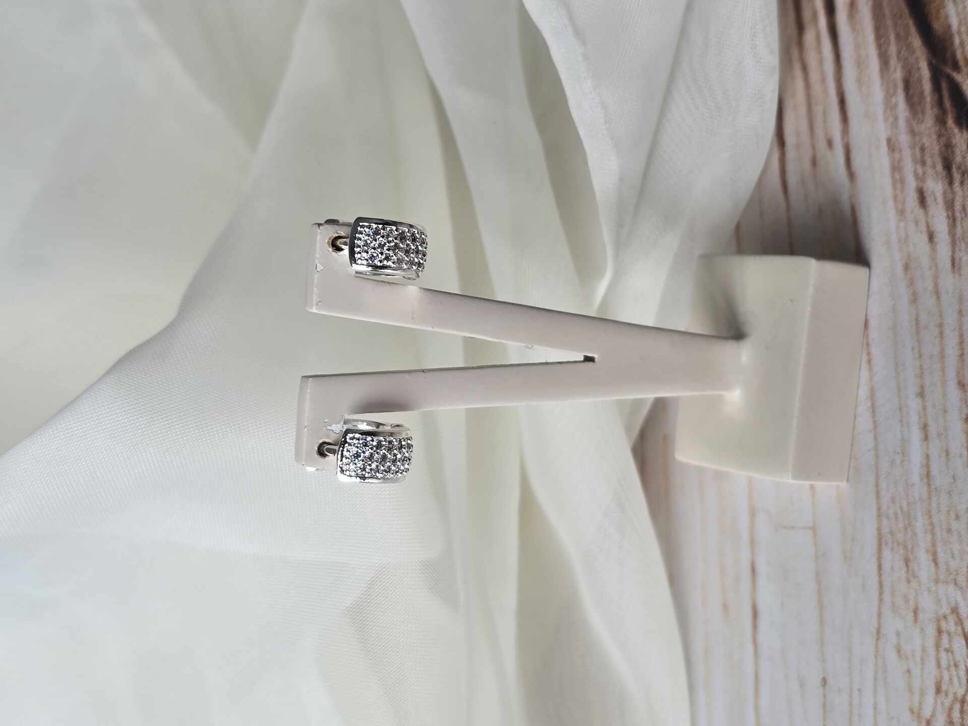 BRI3744S - Brinco Prata Semijoia