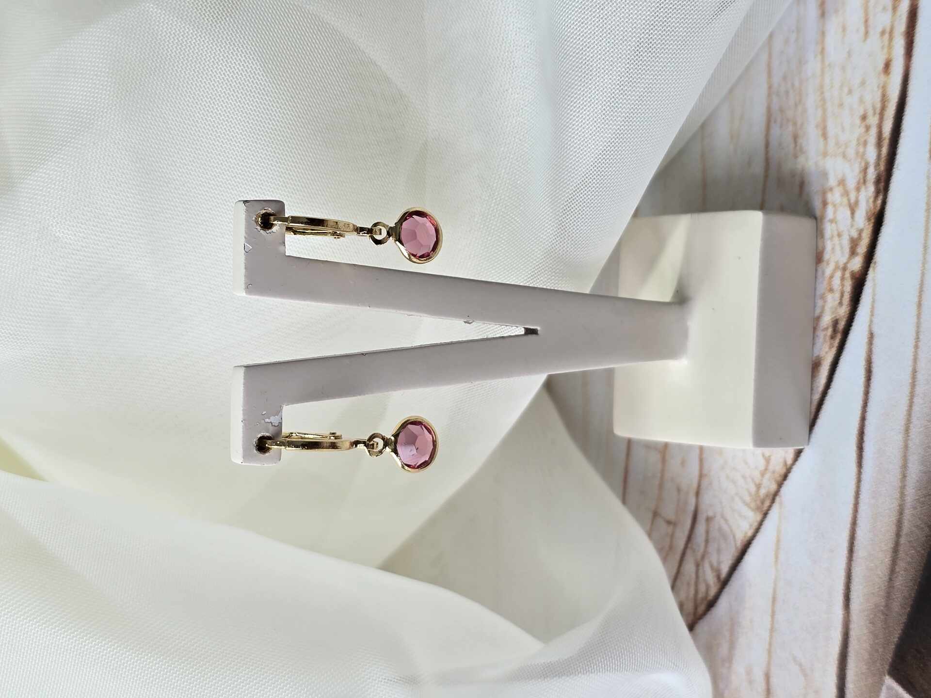 BRI3697G - Brinco Ouro Semijoia