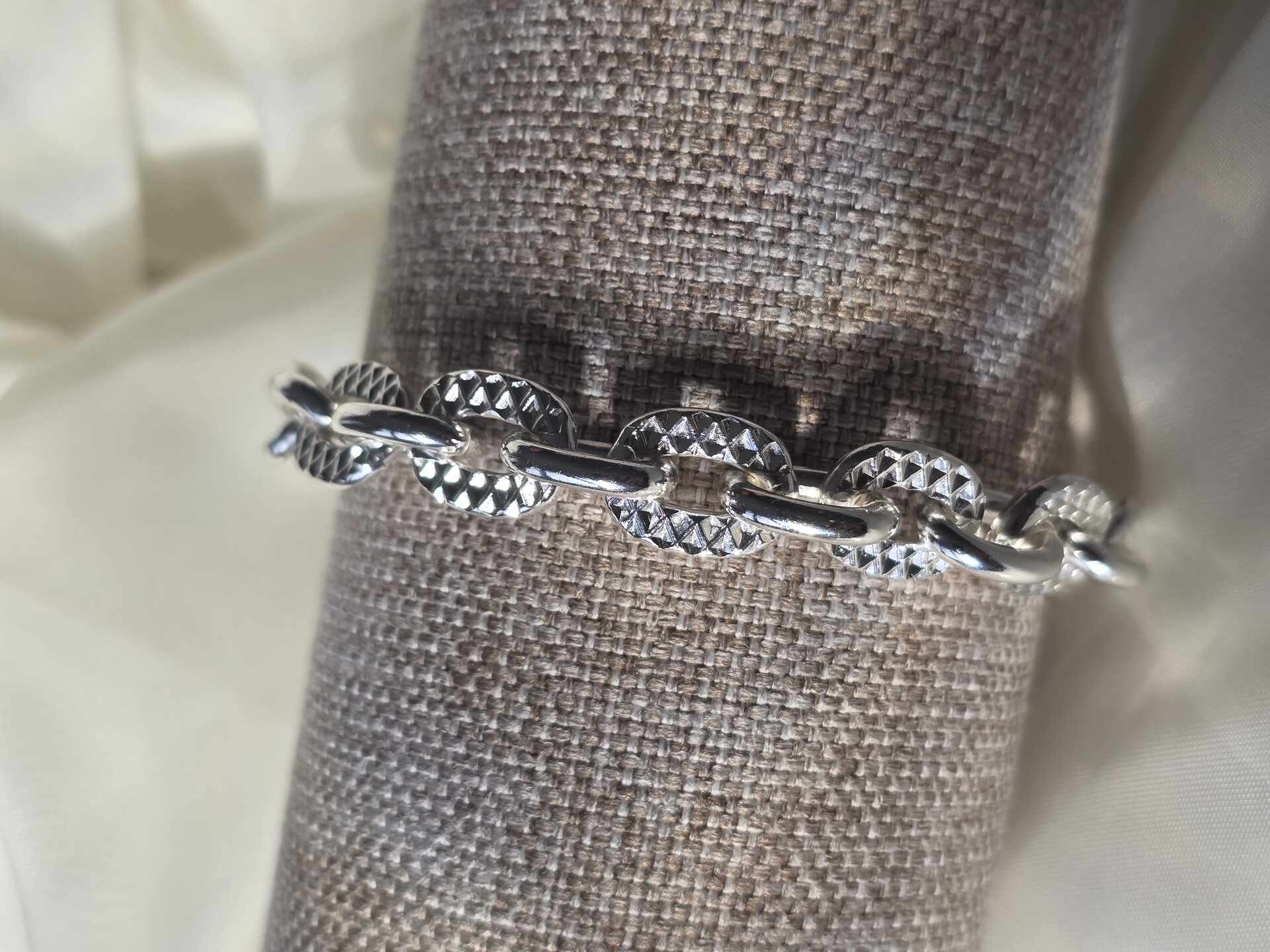 PUL3302S - Pulseira Prata Semijoia