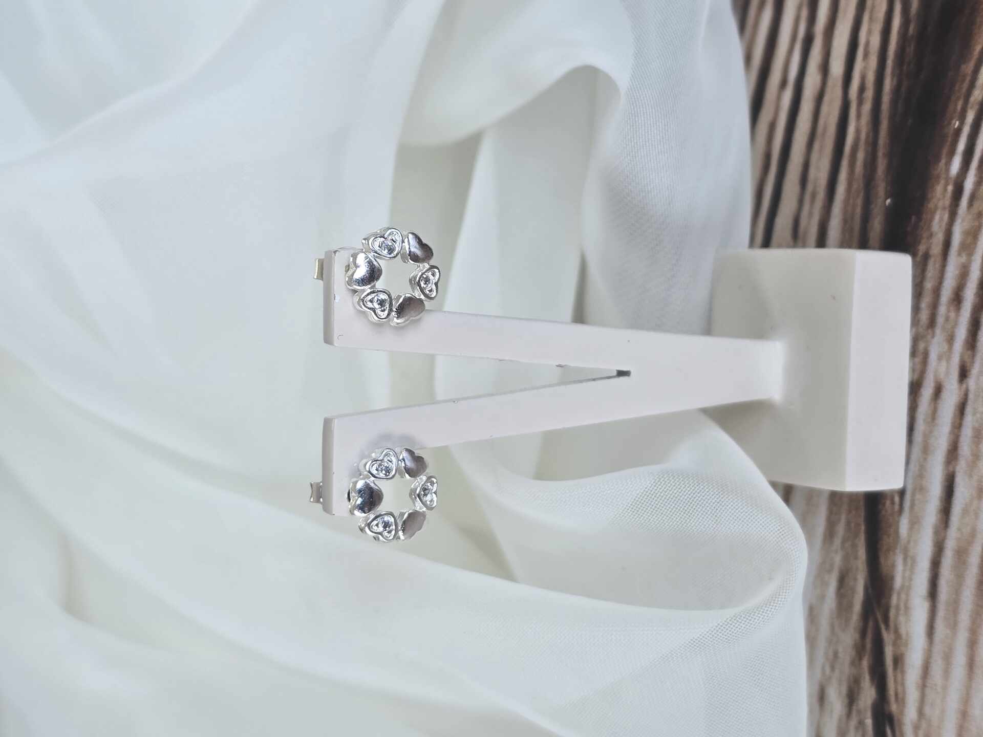 BRI3554S - Brinco Prata Semijoia