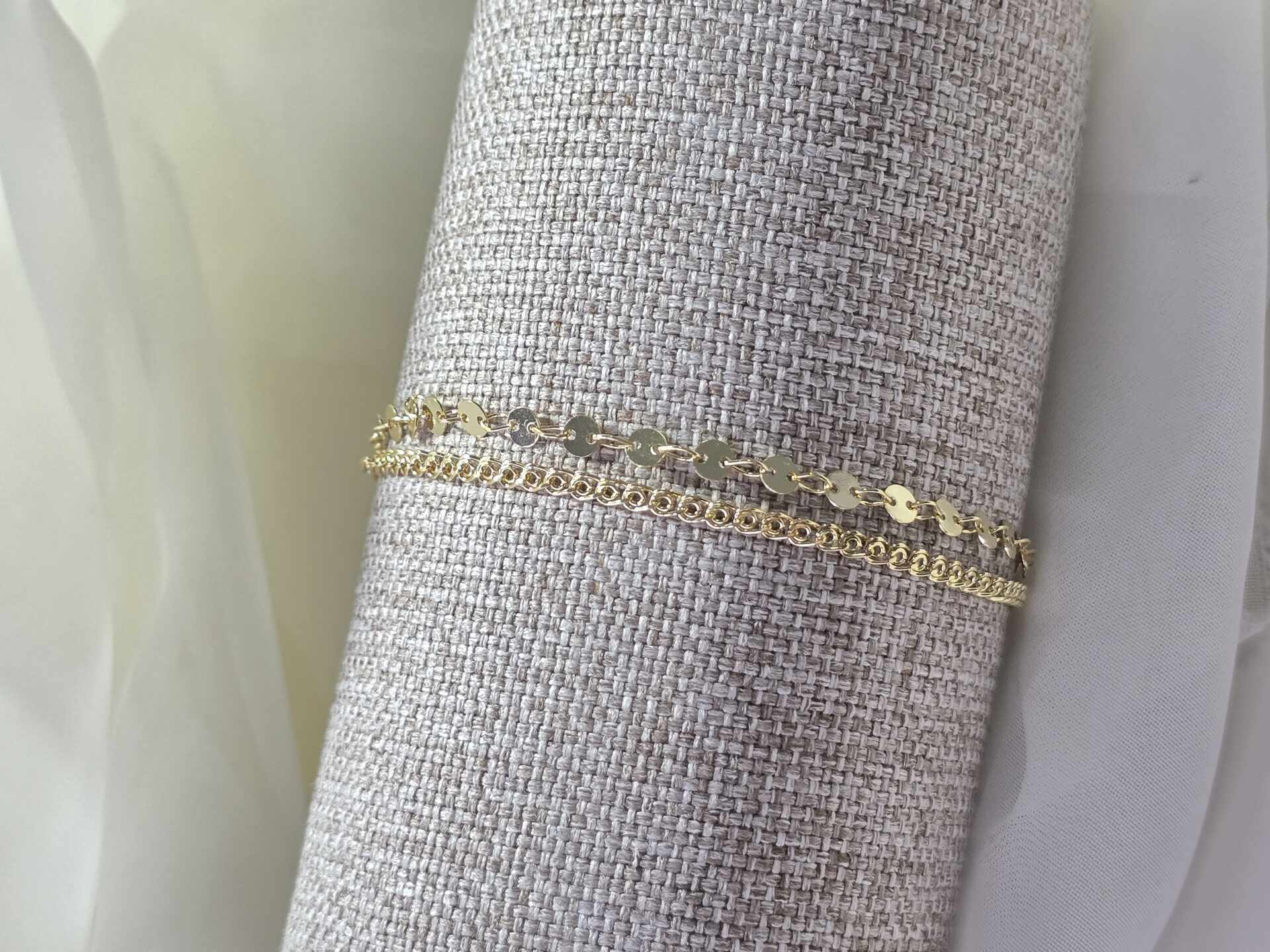 PUL3353G - Pulseira Ouro Semijoia