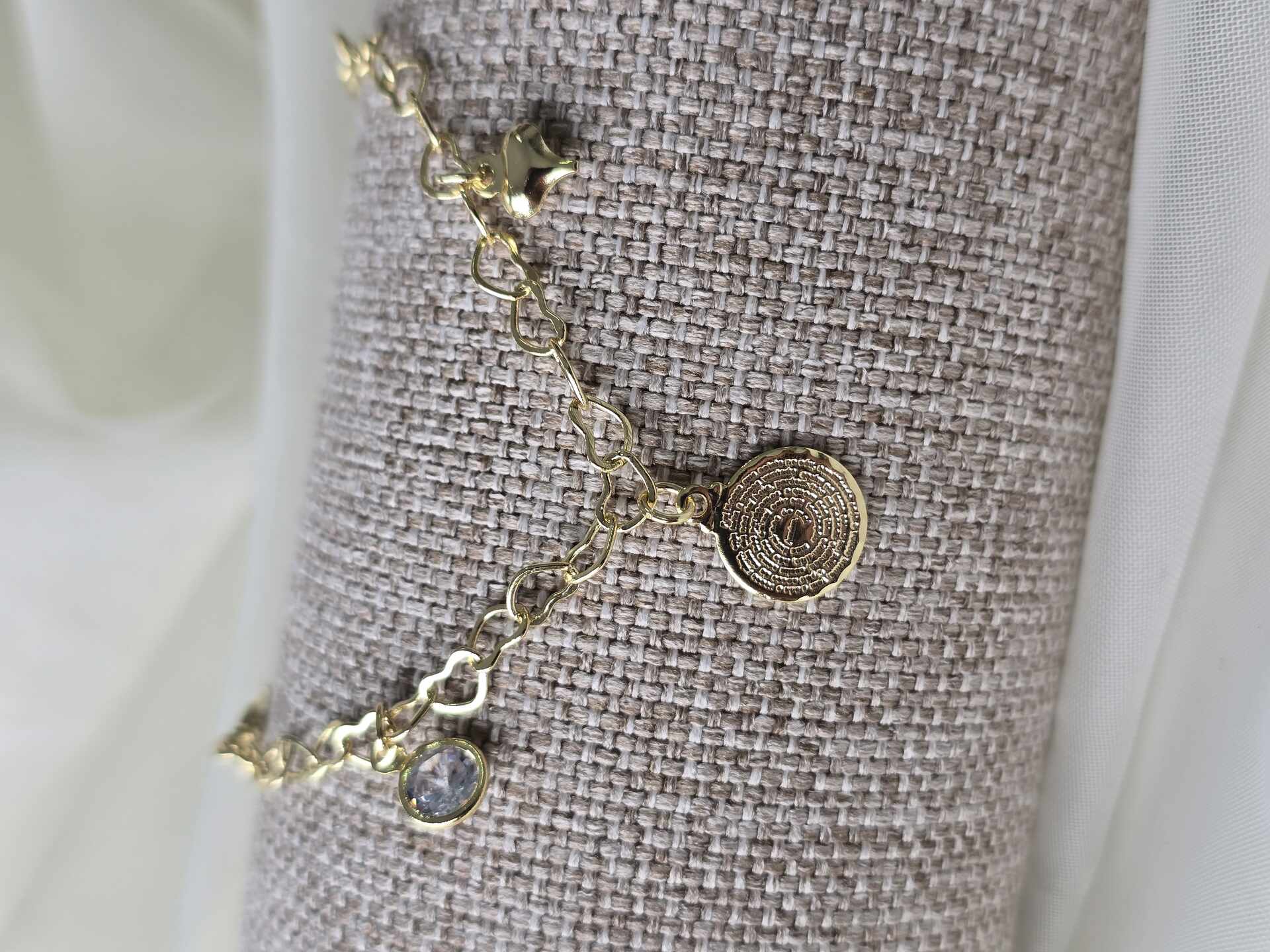 PUL3352G - Pulseira Ouro Semijoia