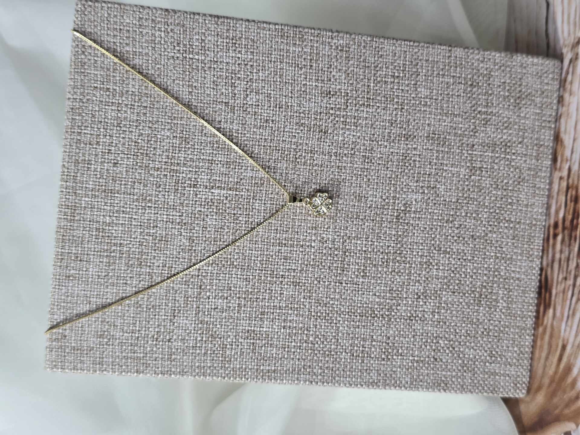 CL3639G - Colar Ouro Semijoia