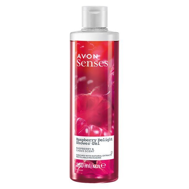Avon Senses Raspberry Delight Shower Gel