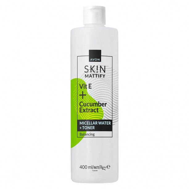 Água micelar Avon Skin Mattify