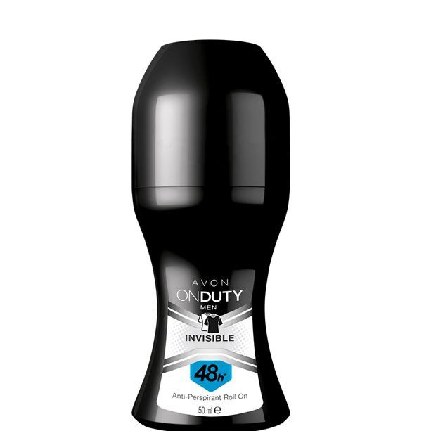 Desodorante Roll On Avon On Duty Men Invisible