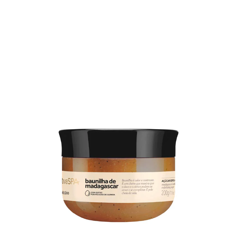 Creme Esfoliante Baunilha de Madagascar