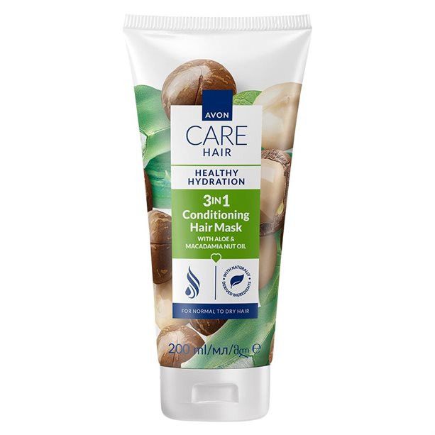 Máscara Condicionadora 3 em 1 Avon Care