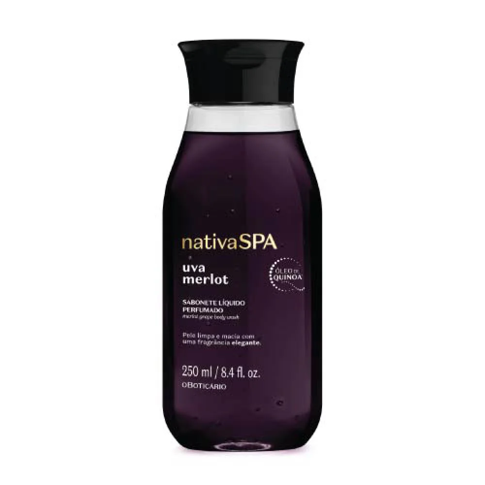 Sabonete Líquido Nativa SPA Uva Merlot