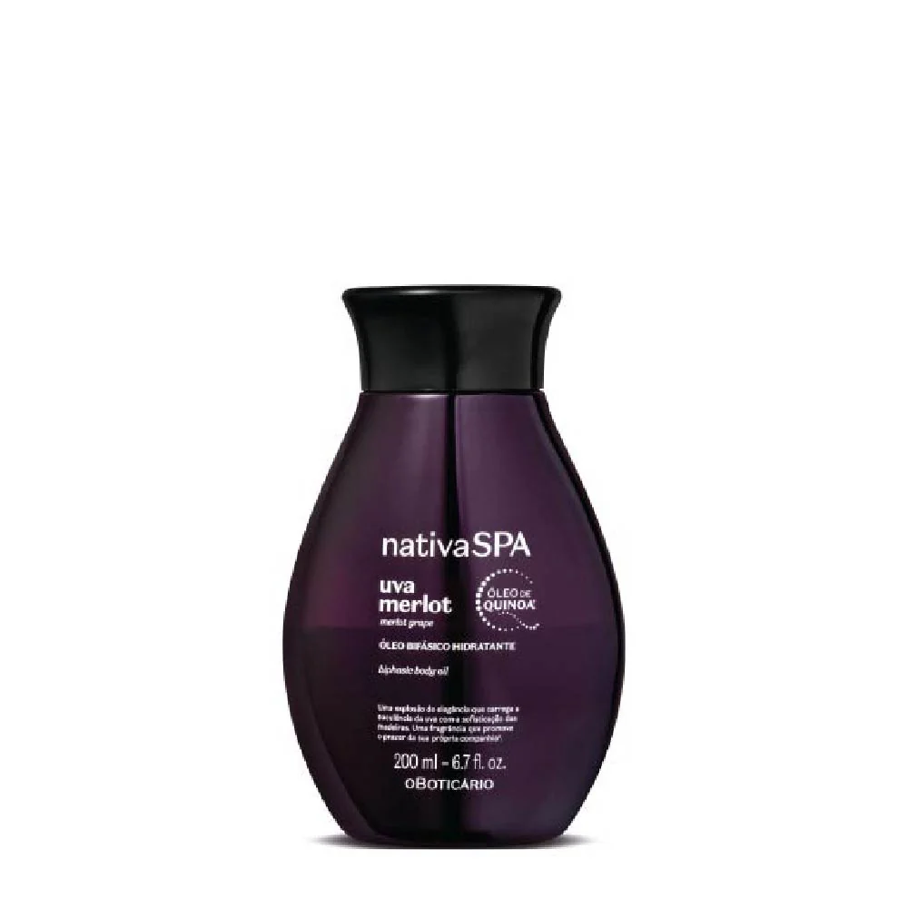 Óleo Hidratante Nativa SPA Uva Merlot
