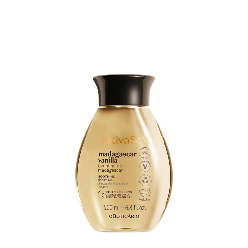 Óleo Corporal Madagascar Vanilla Nativa Spa