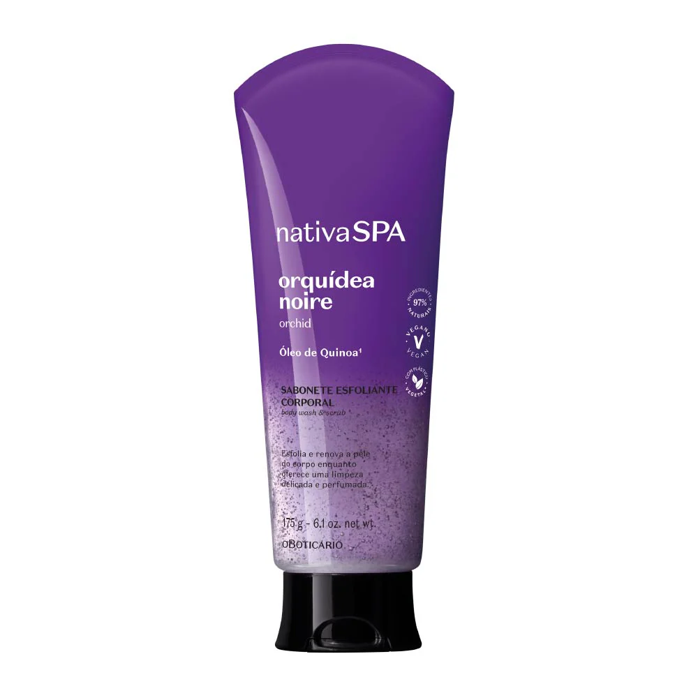 Sabonete Esfoliante Corporal Nativa SPA Orquídea Noire