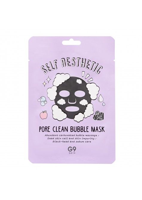 Máscara Facial Self Aesthetic Pore Clean Bubble Mask
