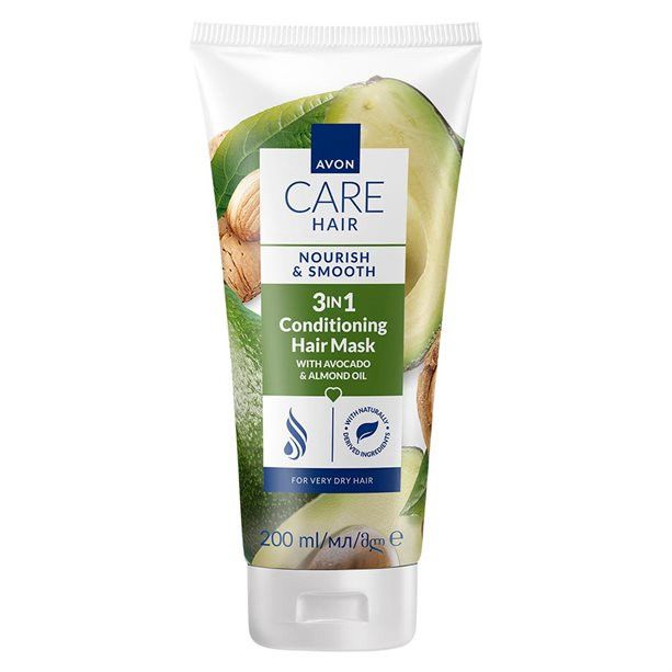 Máscara Capilar Condicionadora 3 em 1 Avon Care Hair