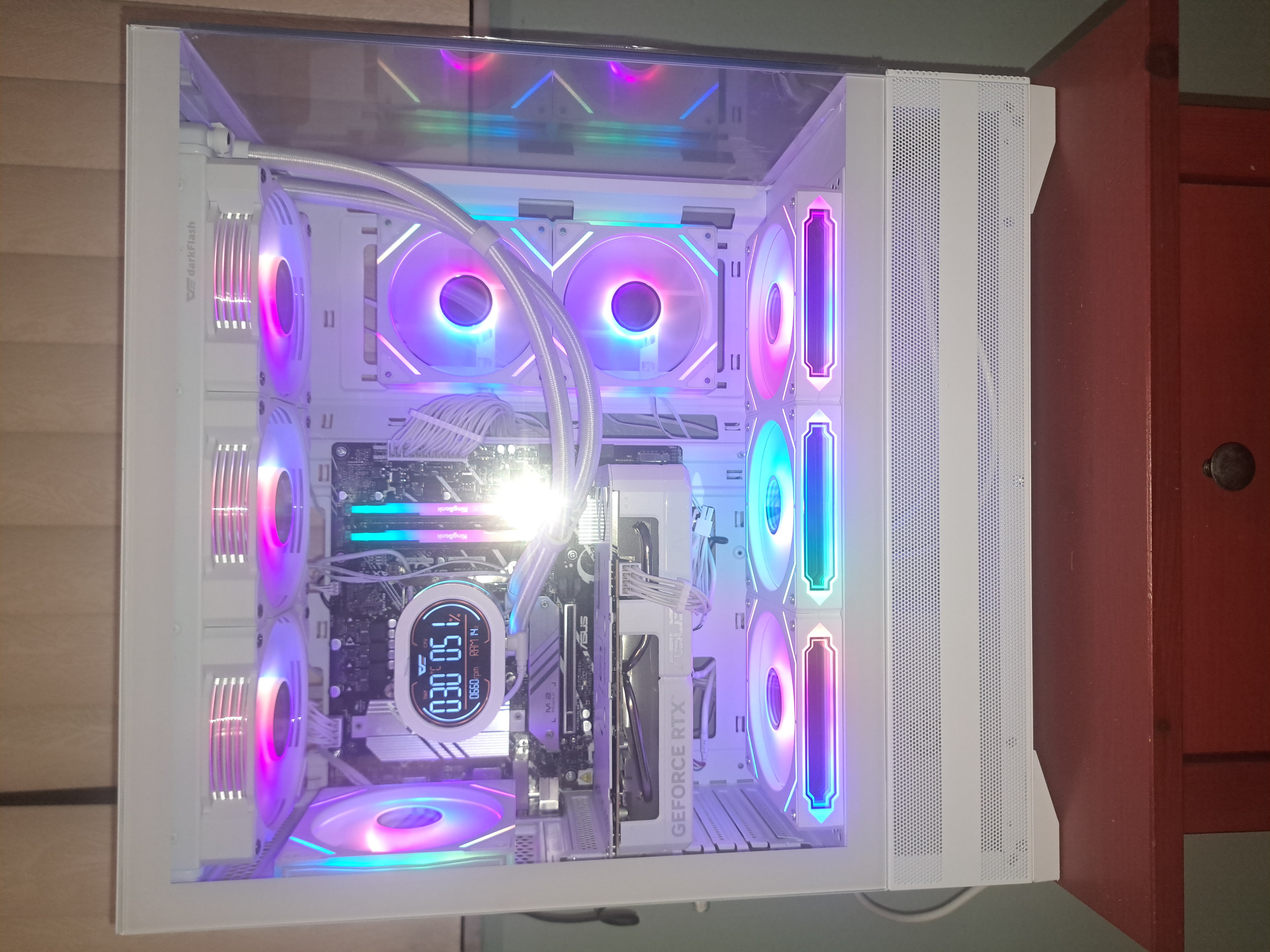 PC Gamer RGB Torre Blanca