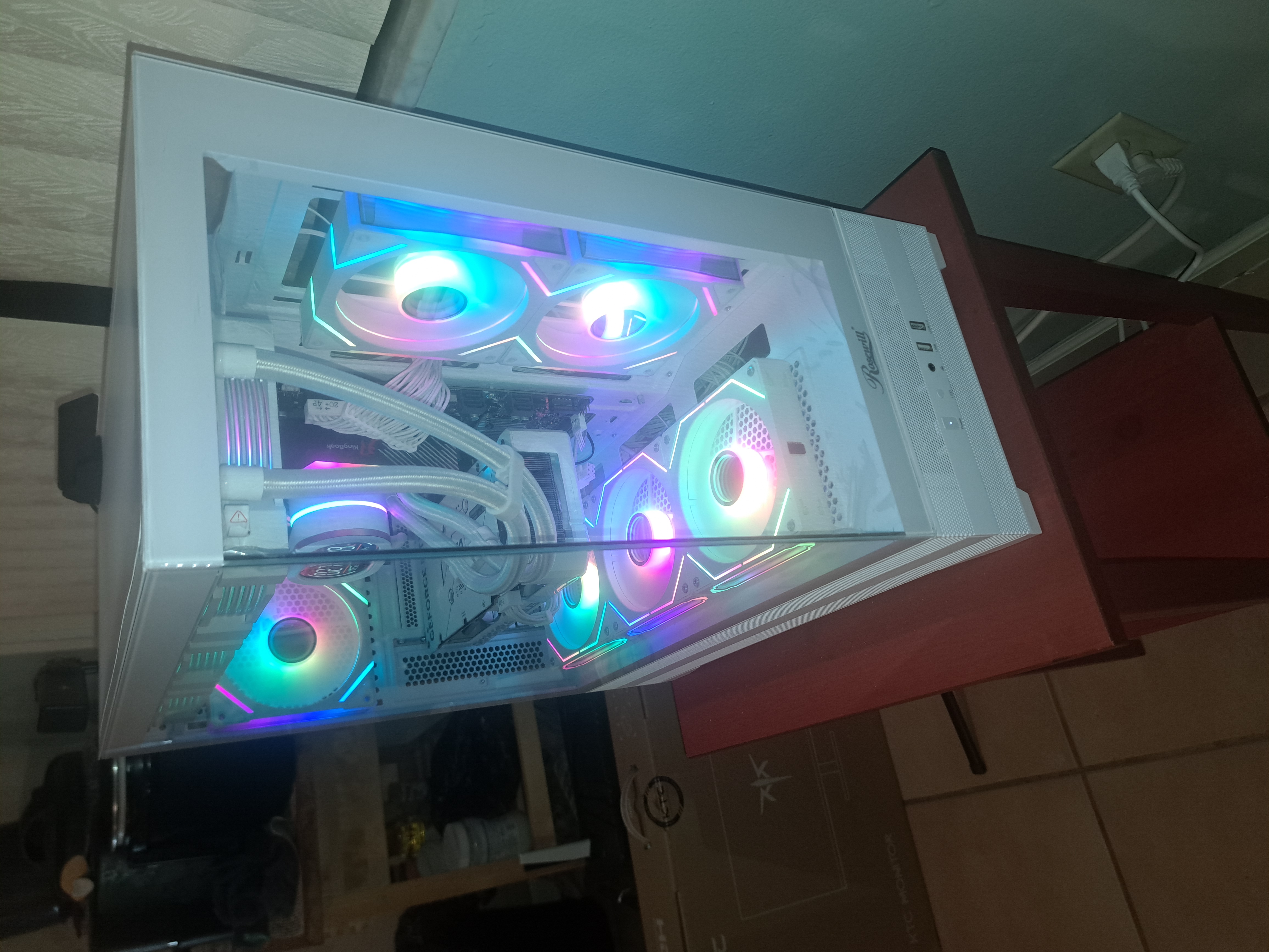 PC Gamer RGB Torre Blanca